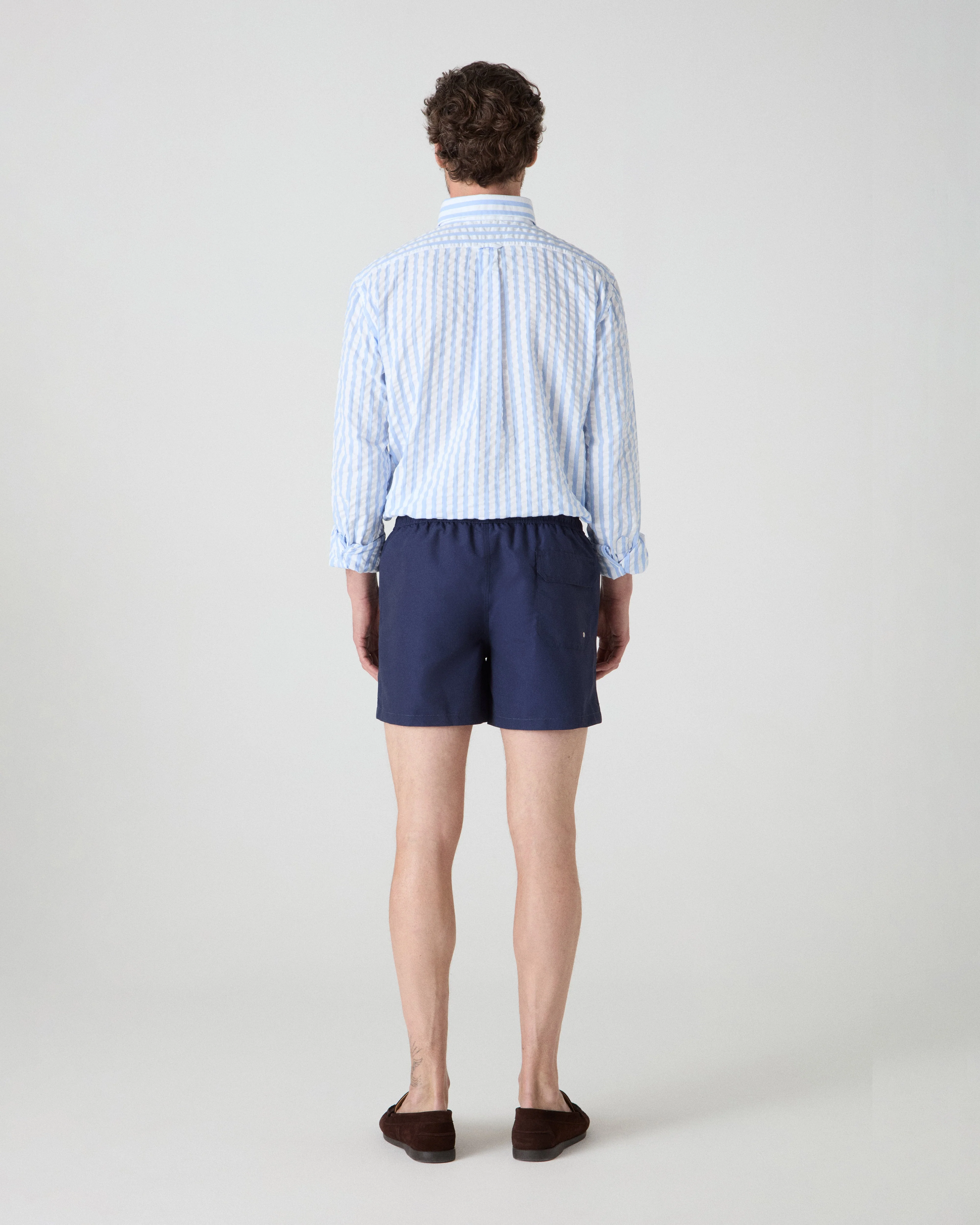 Alberto Swim Shorts - Navy - Image 3