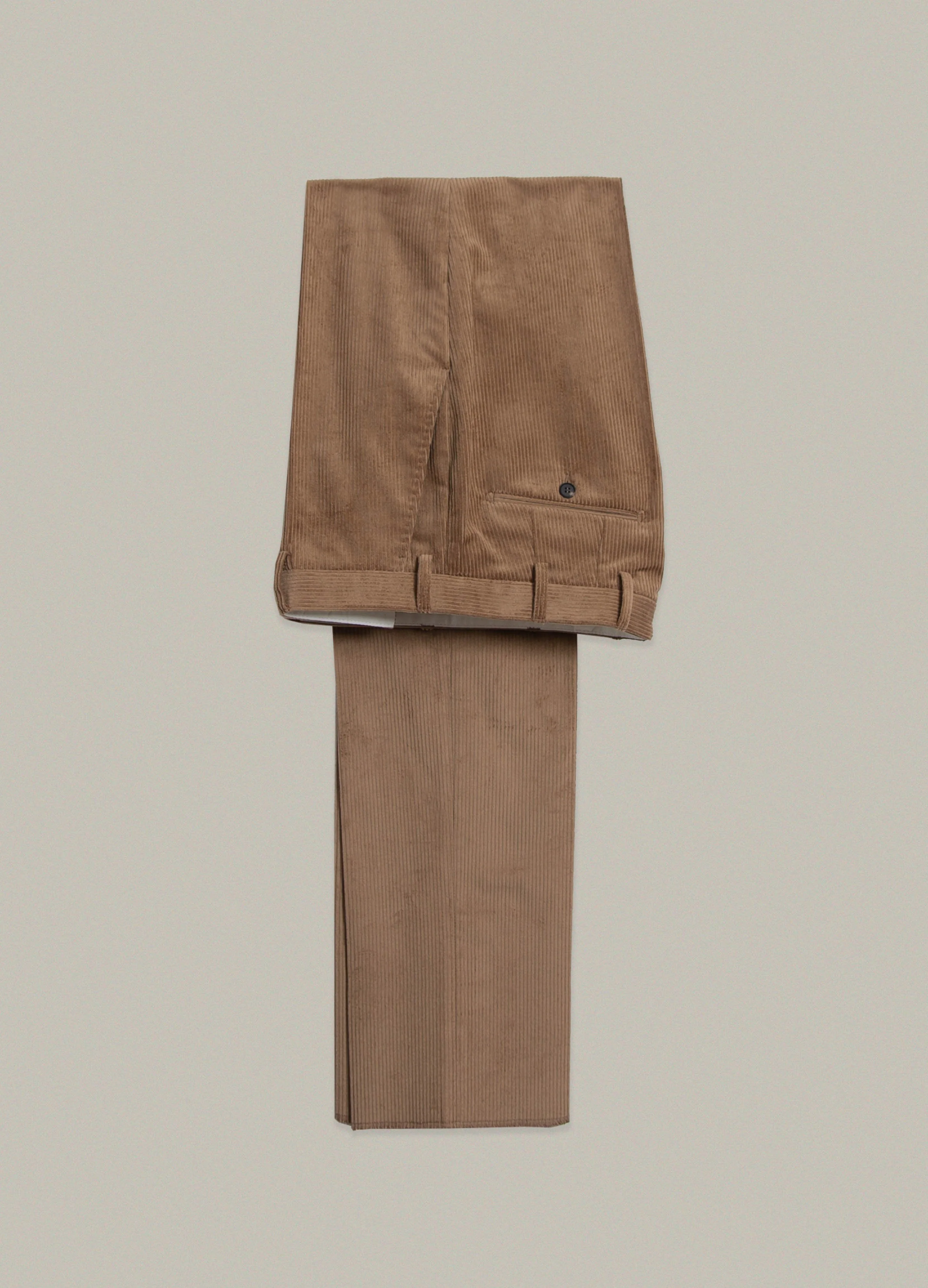 Alfie Corduroy Trousers - Fawn - Image 4