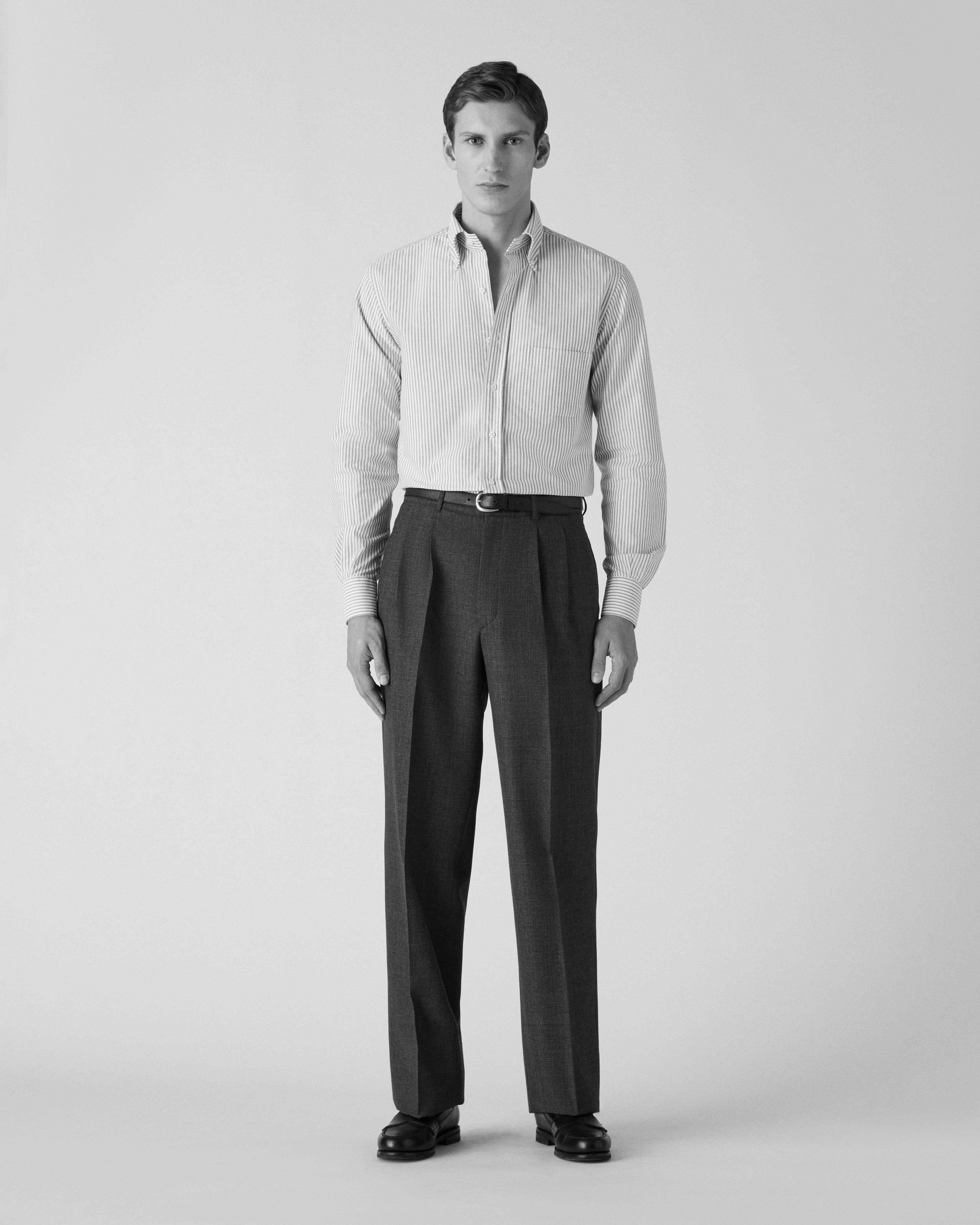 Antonello Corduroy Trousers - Brown - Image 3