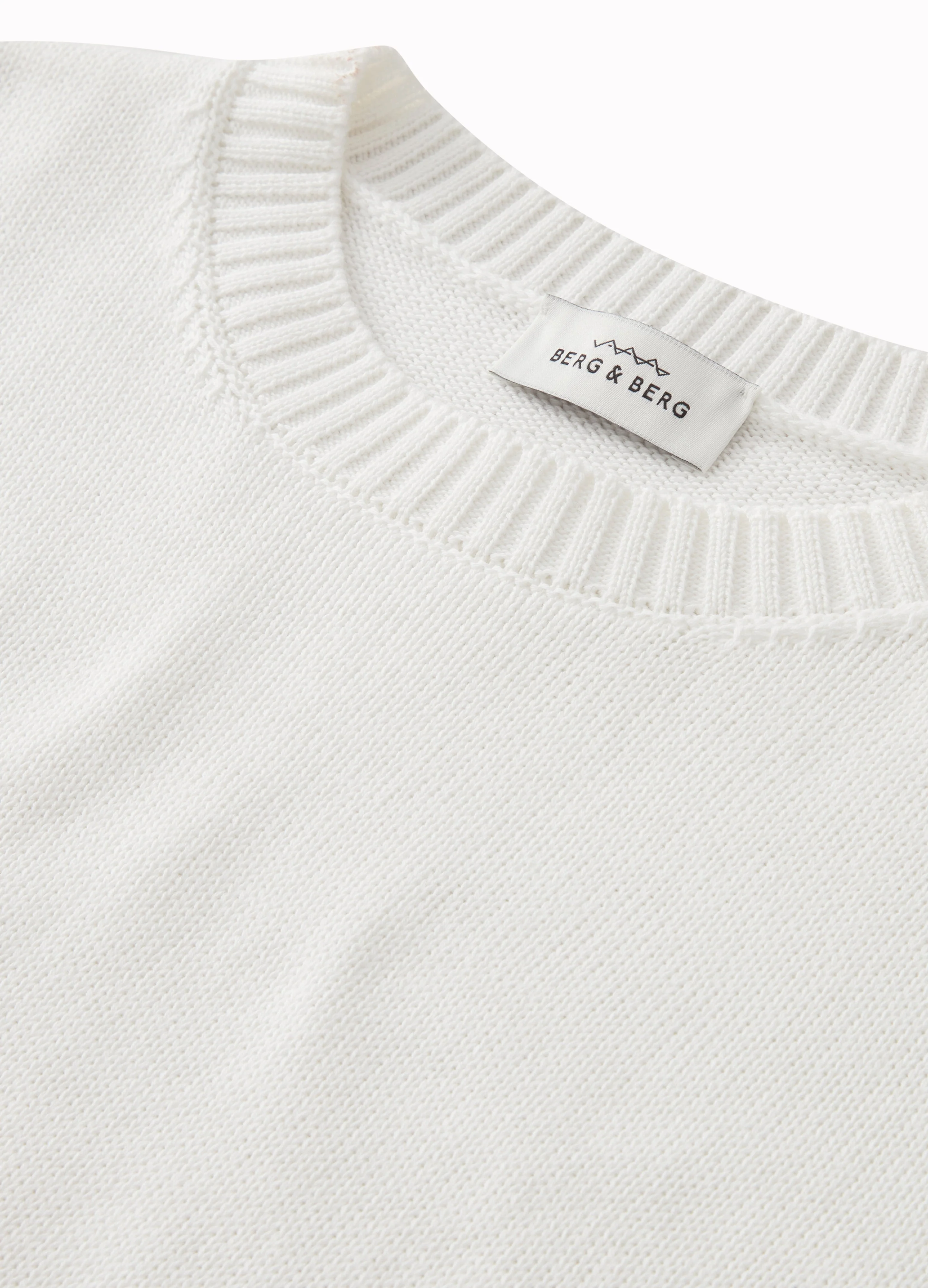Ben Crewneck Sweater - Ecru - Image 5
