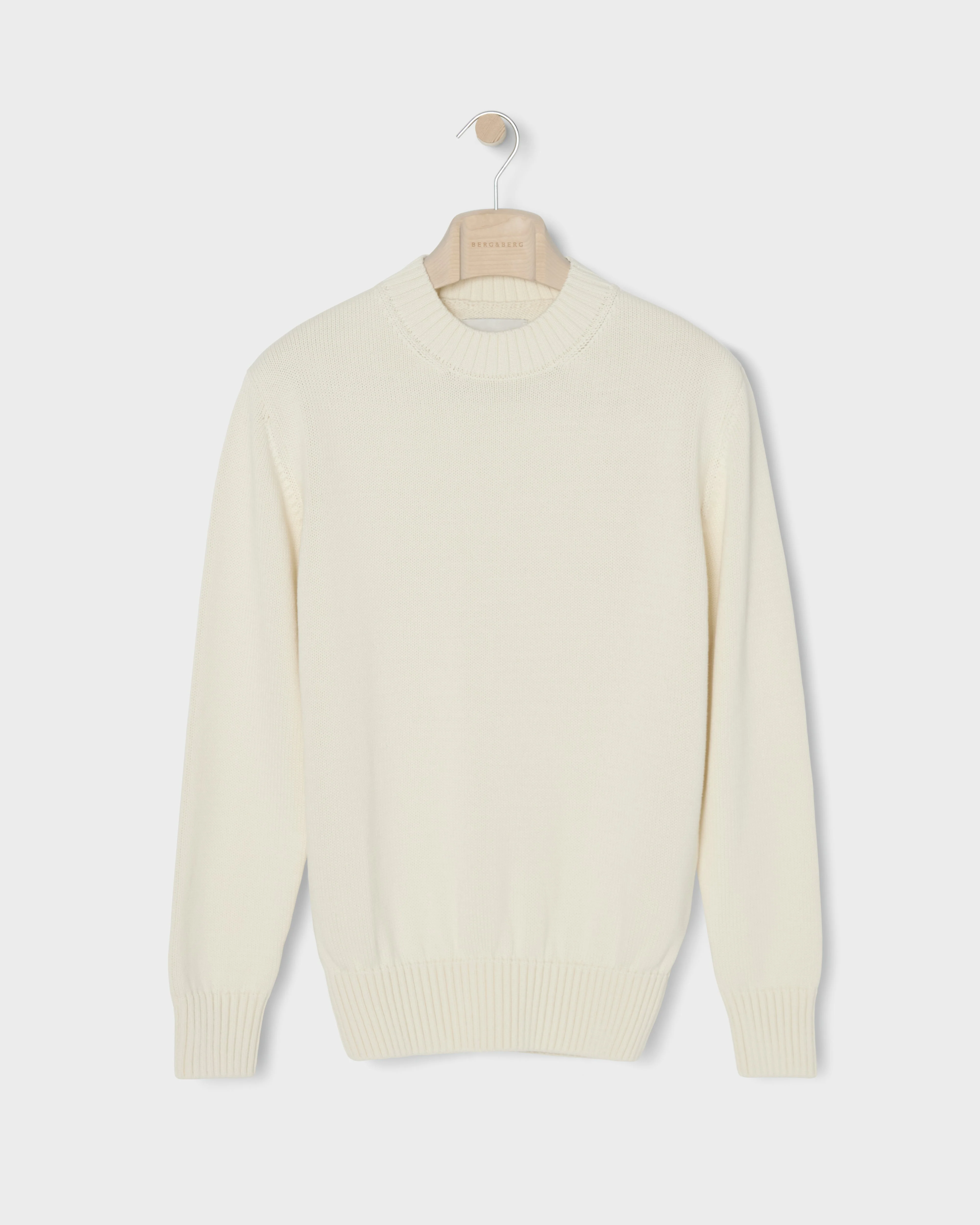 Ben Cotton Crew Neck - Ivory - Image 5