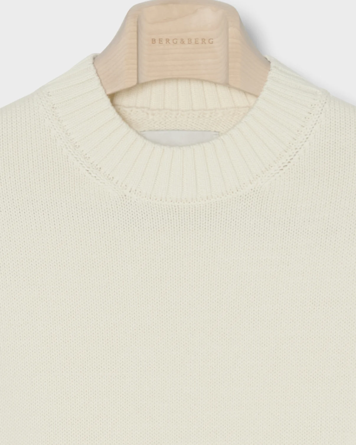 Ben Cotton Crew Neck - Ivory - Image 6