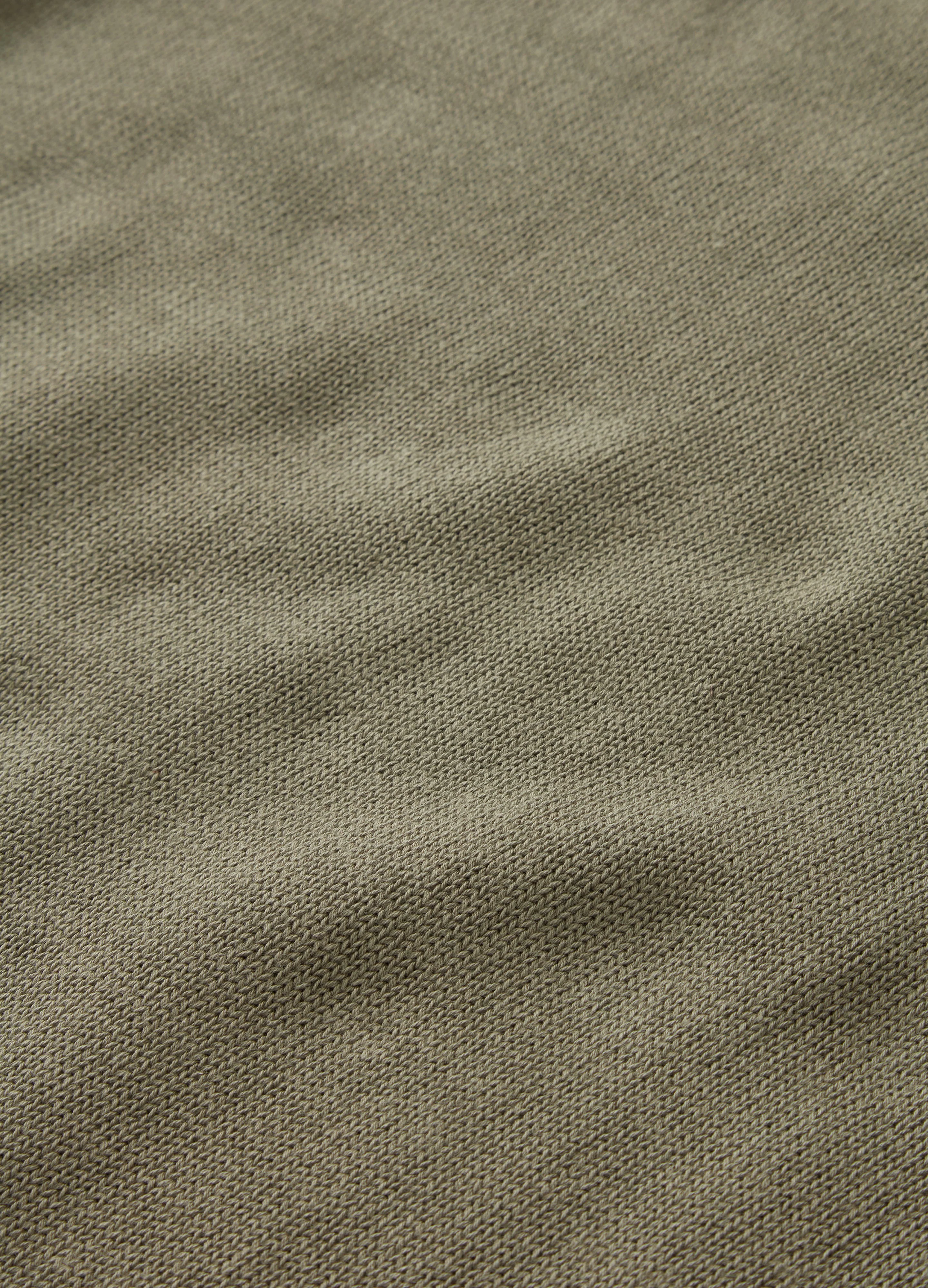 Björn V-Neck Sweater - Olive - Image 4