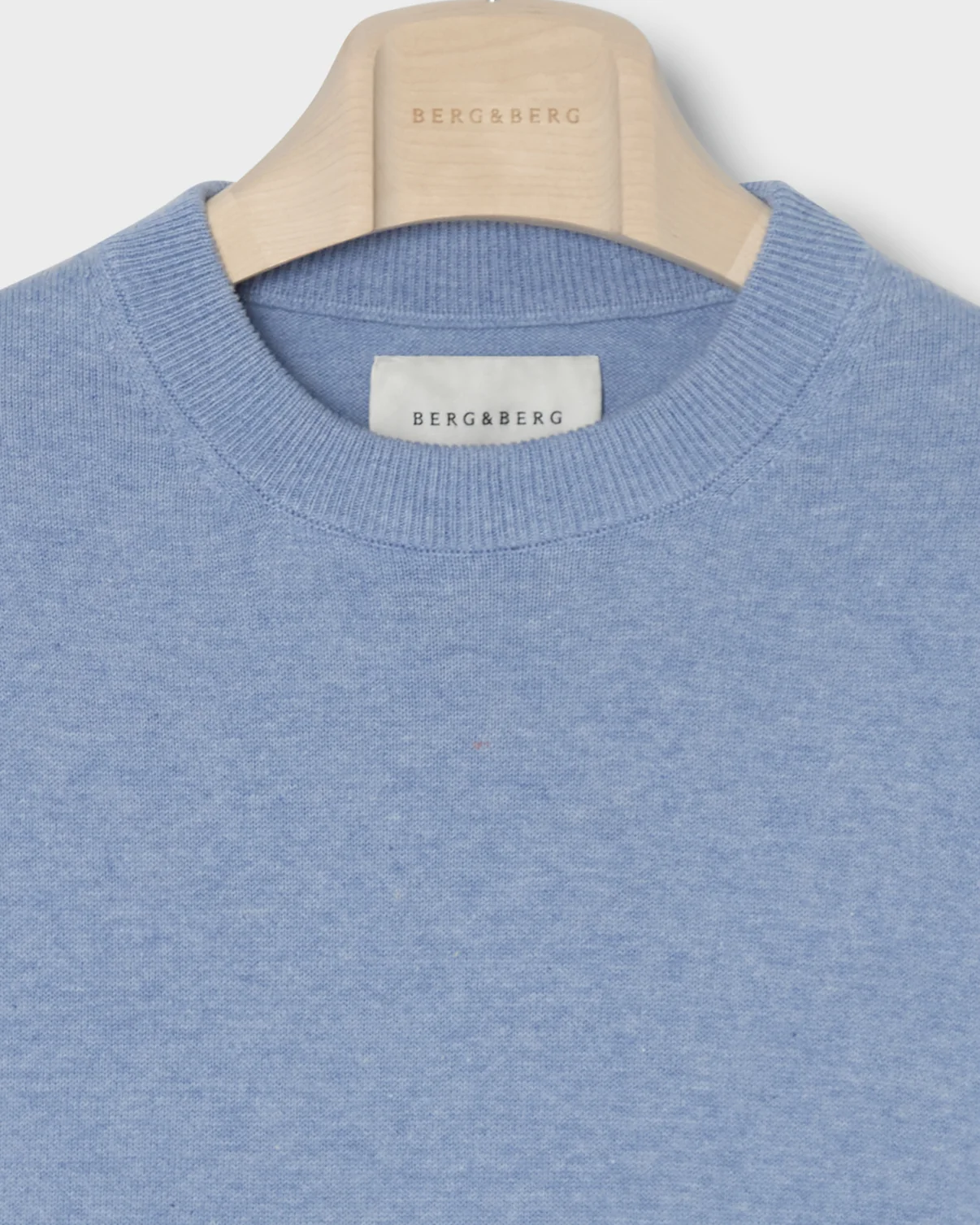 Bo Knitted T-Shirt - Powder Blue - Image 7