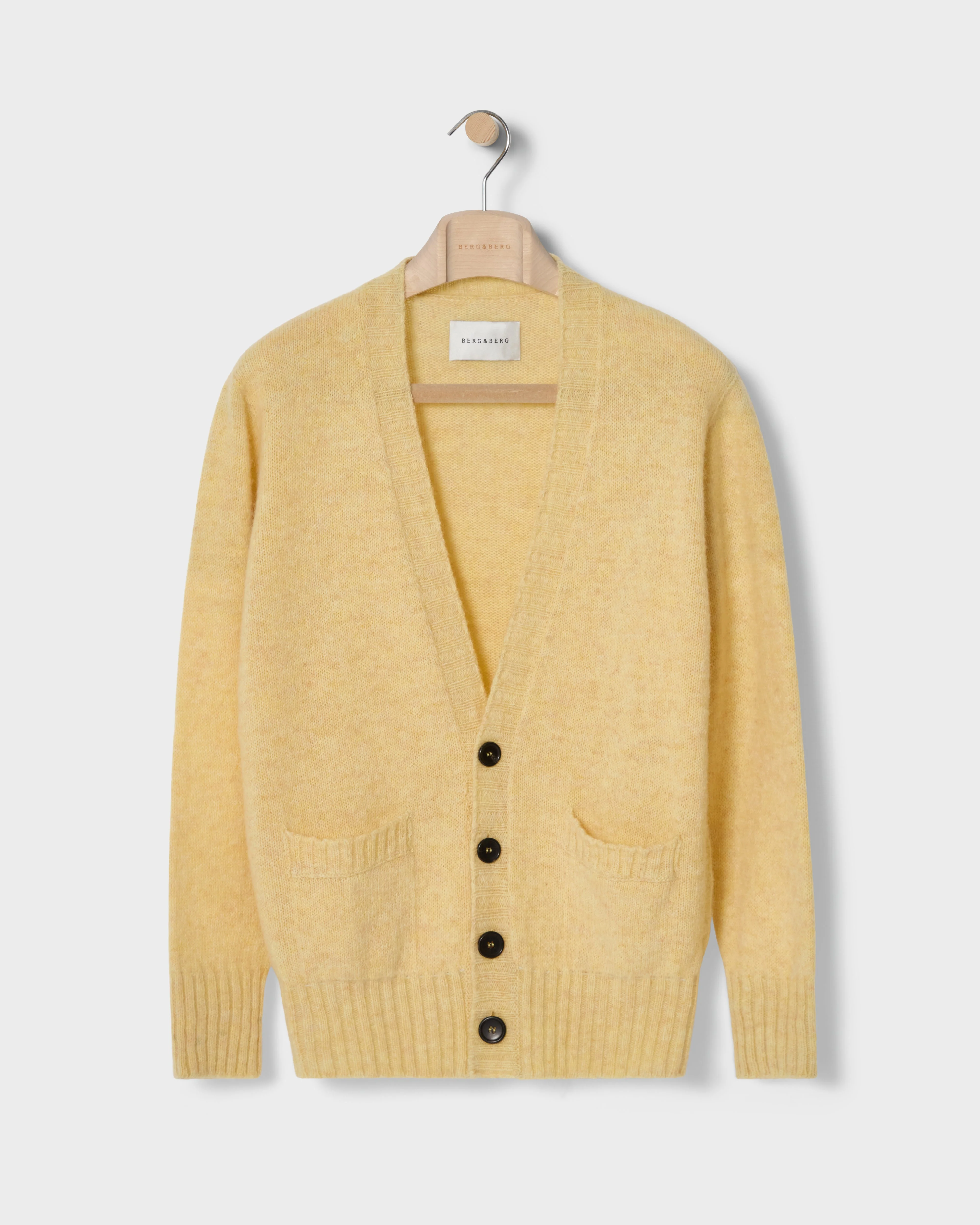 Bosse Shaggy Cardigan - Buttermilk - Image 5