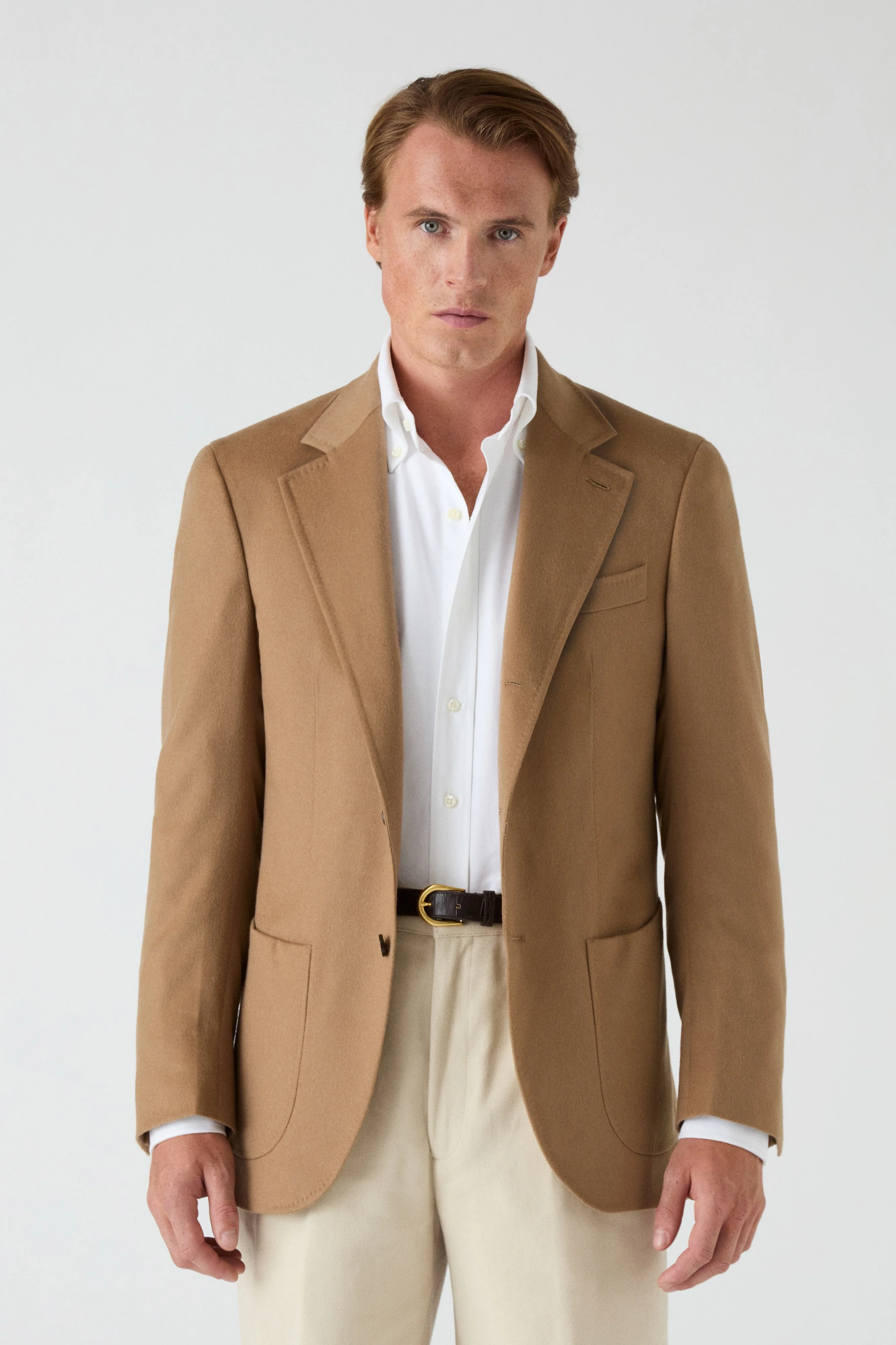 Dag Sport Cashmere Jacket - Camel - Image 3