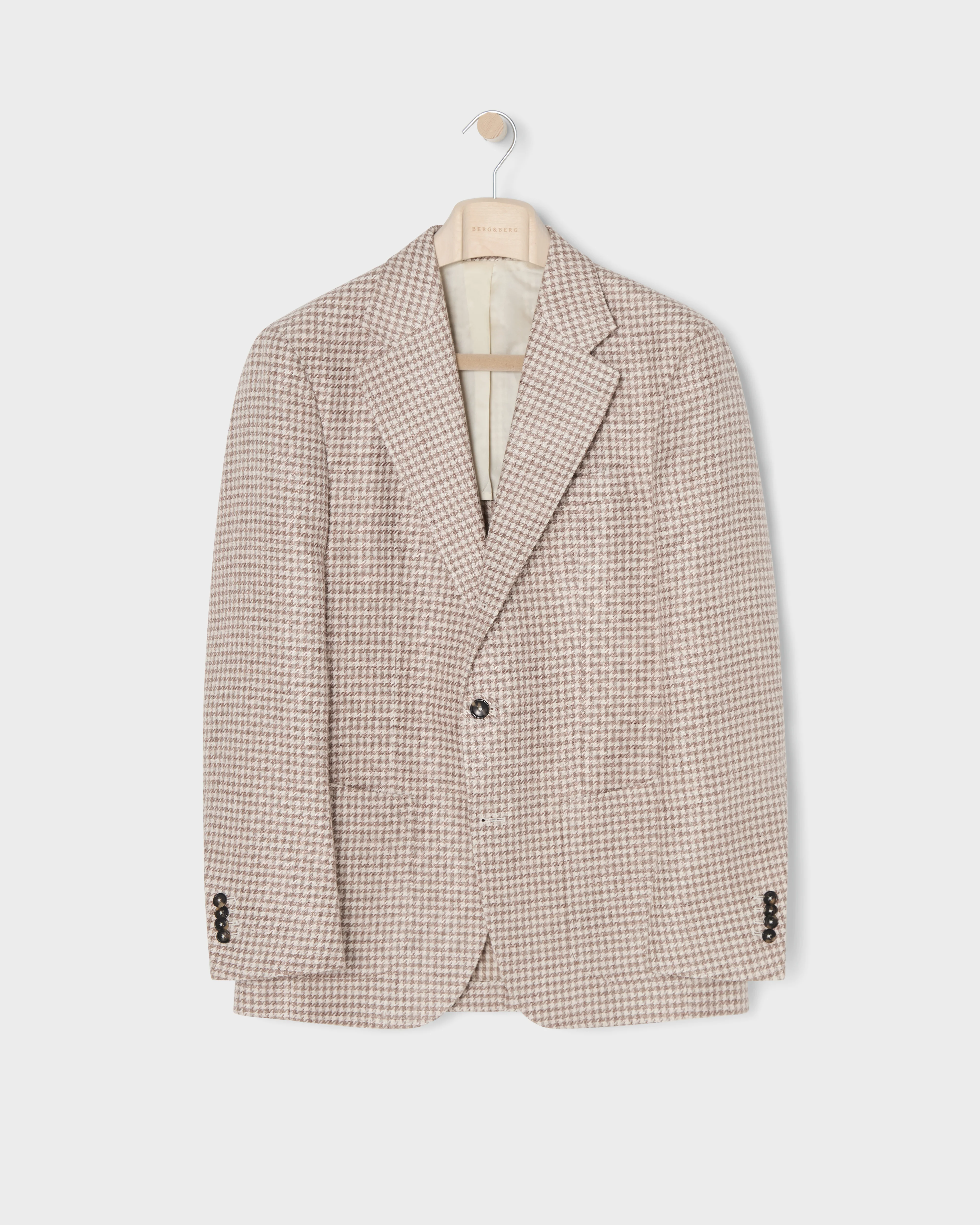 Dag Sport Summer Tweed Jacket - Sand/Ecru - Image 6