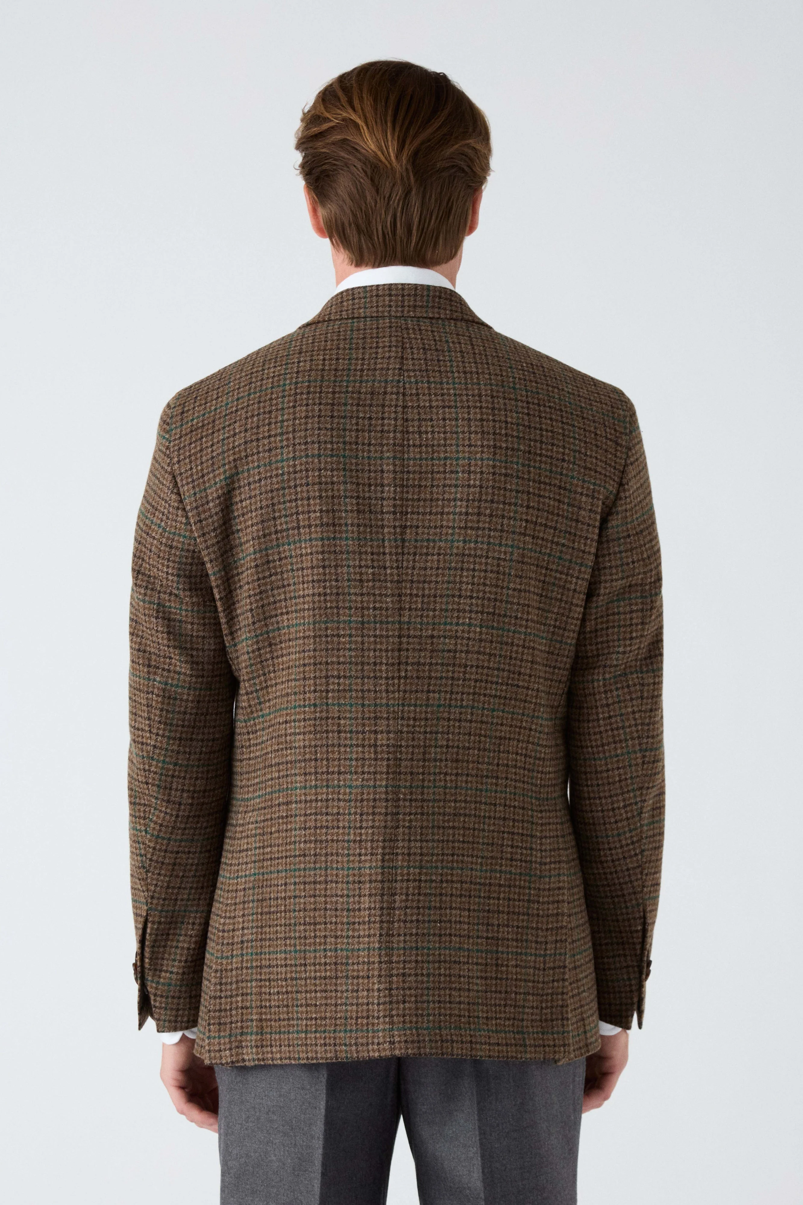 Dag Sport Tweed Jacket - Brown/Green - Image 4