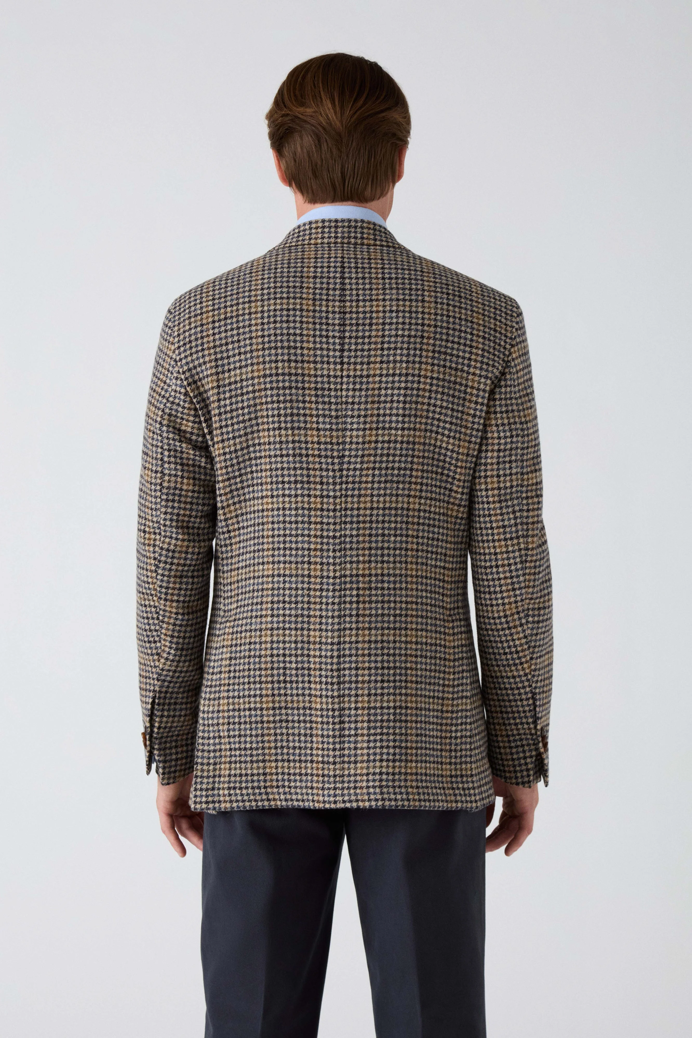 Dag Sport Tweed Jacket - Creme/Navy - Image 4