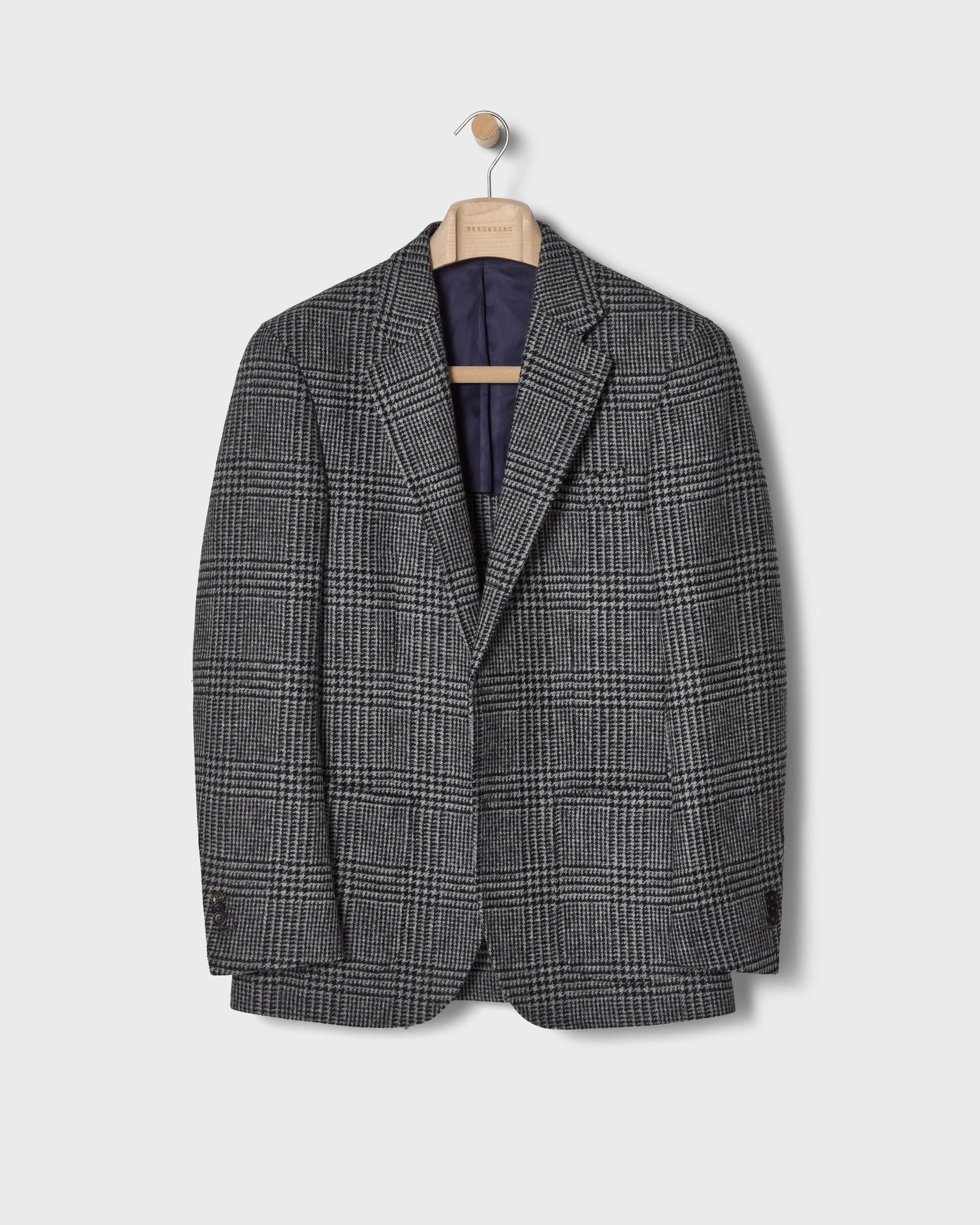 Dag Sport Tweed Jacket - Mid Grey/Black - Image 6