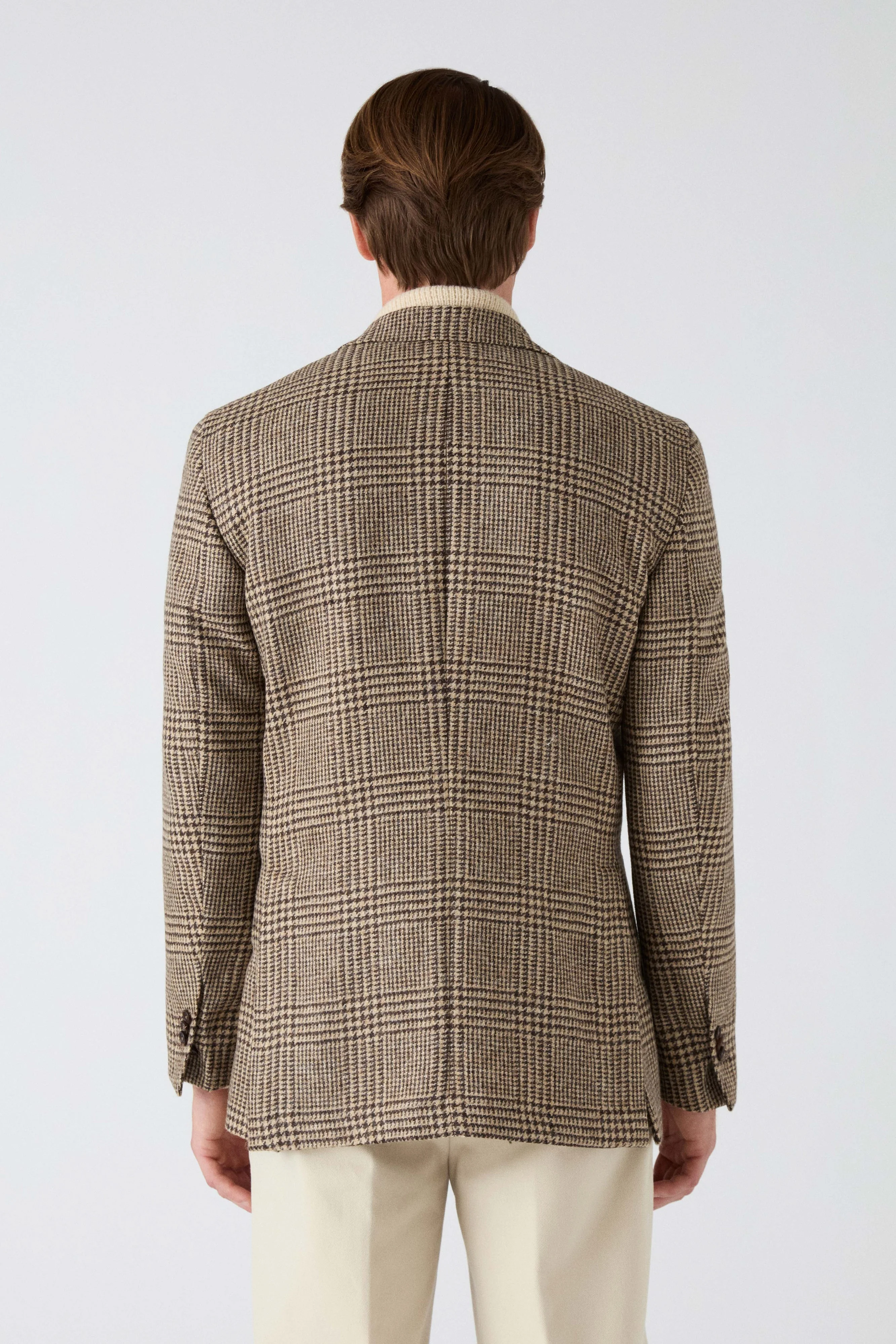 Dag Sport Tweed Jacket - Oat/Brown - Image 4