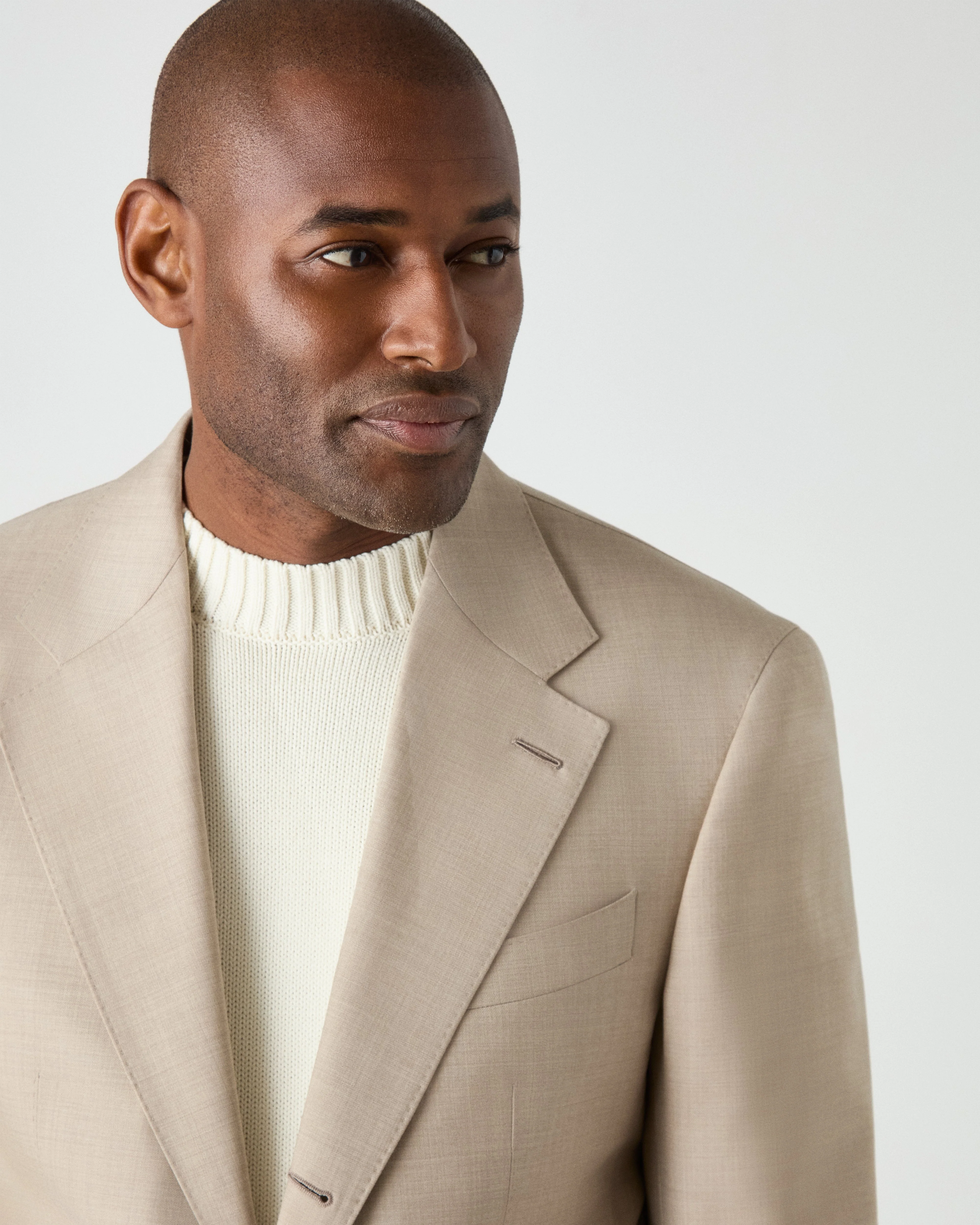 Dag Twill Suit - Sand - Image 2