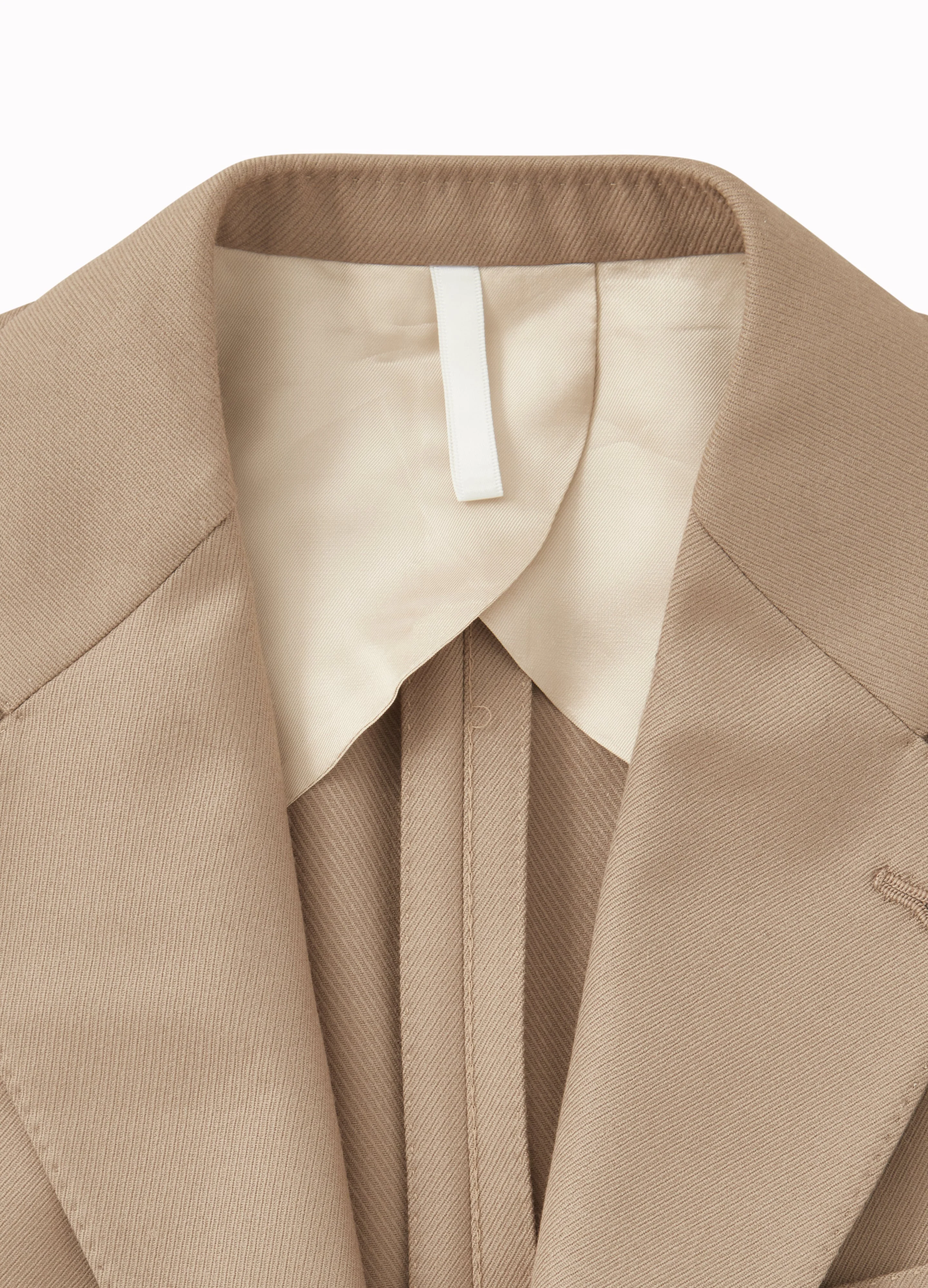 Dan Sport Cavalry Twill Blazer - Cold Beige - Image 4