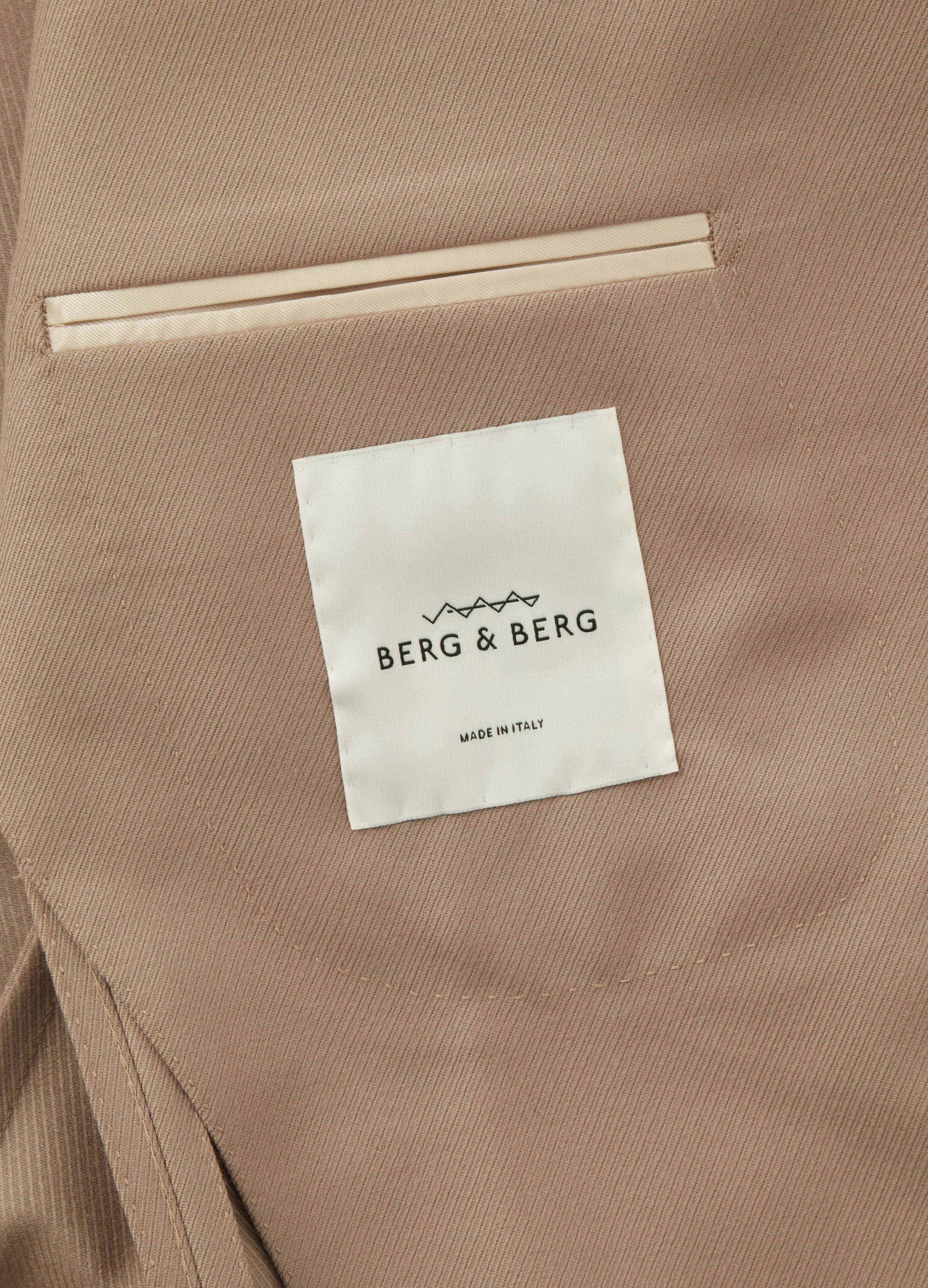 Dan Sport Cavalry Twill Blazer - Cold Beige - Image 5