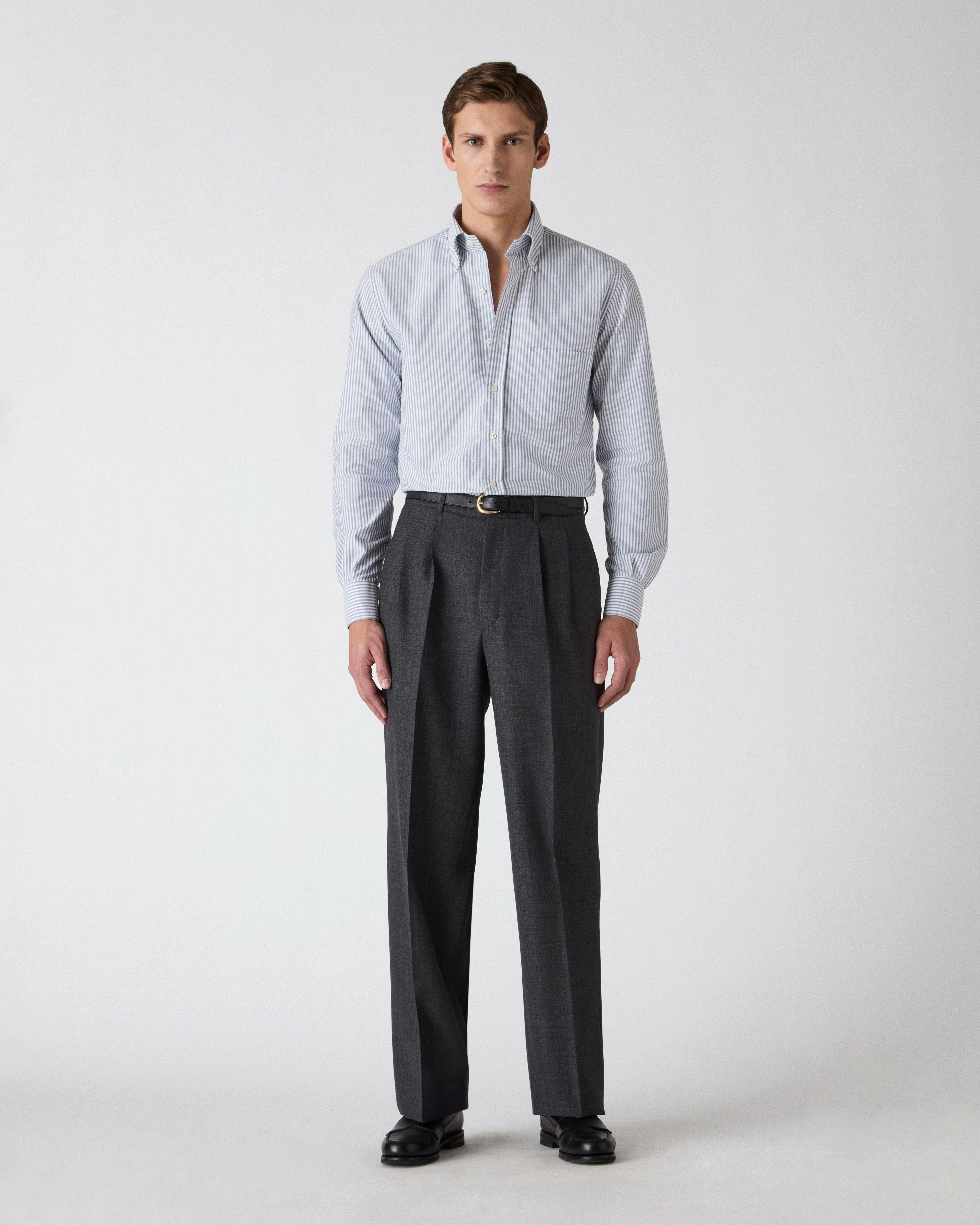 Dante High Twist Suit - Mid Grey - Image 4