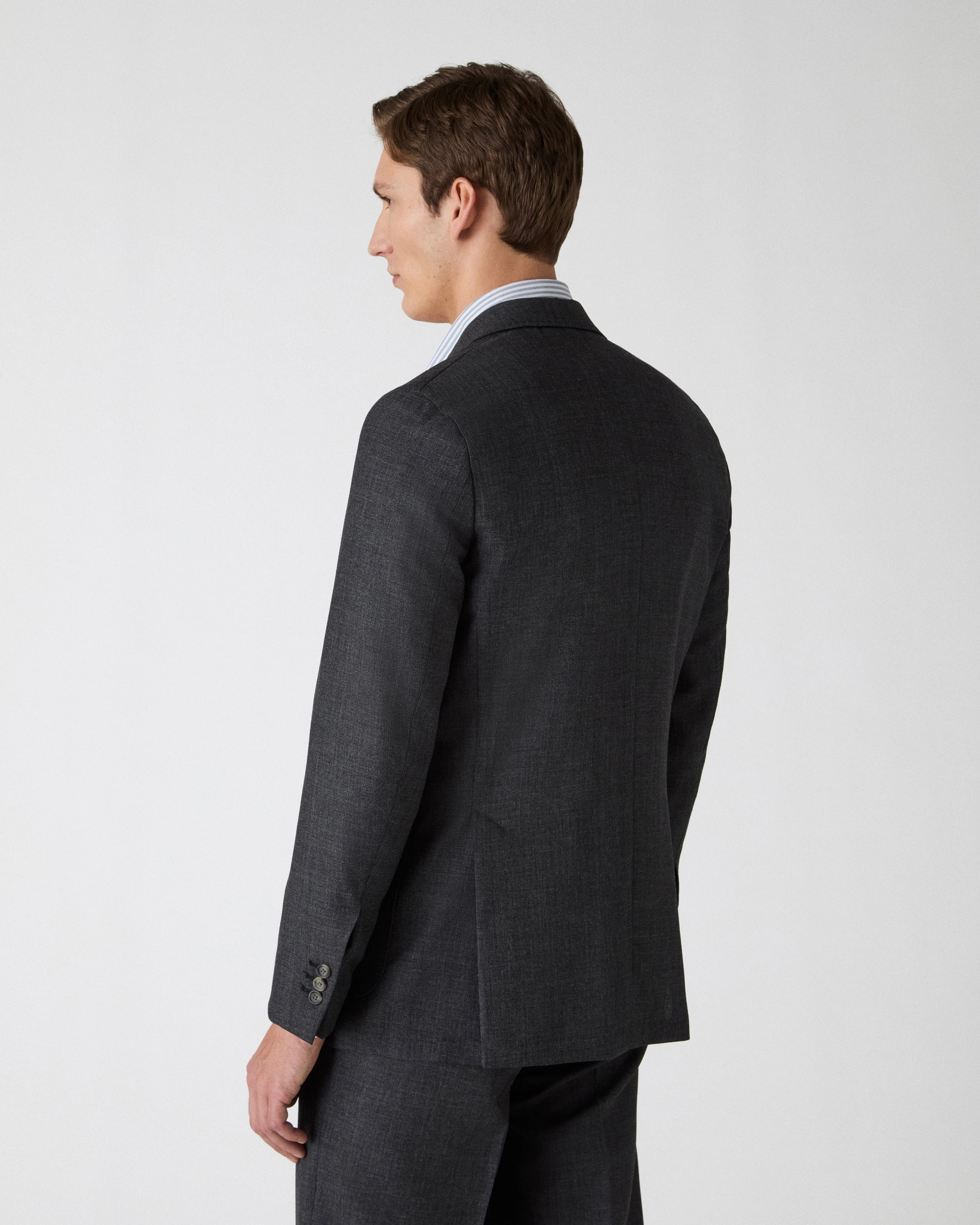 Dante High Twist Suit - Mid Grey - Image 7