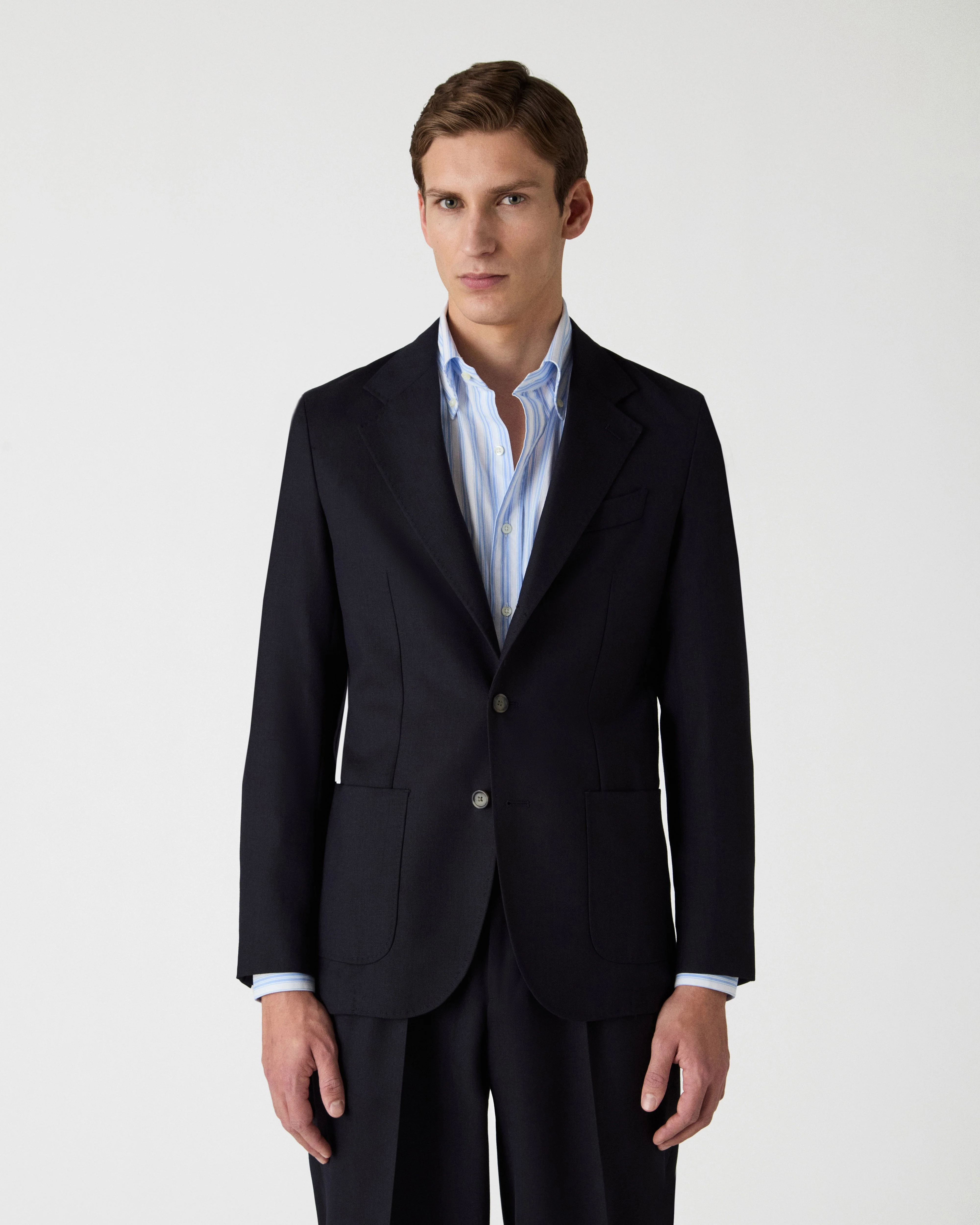 Dante High Twist Suit - Navy - Image 3