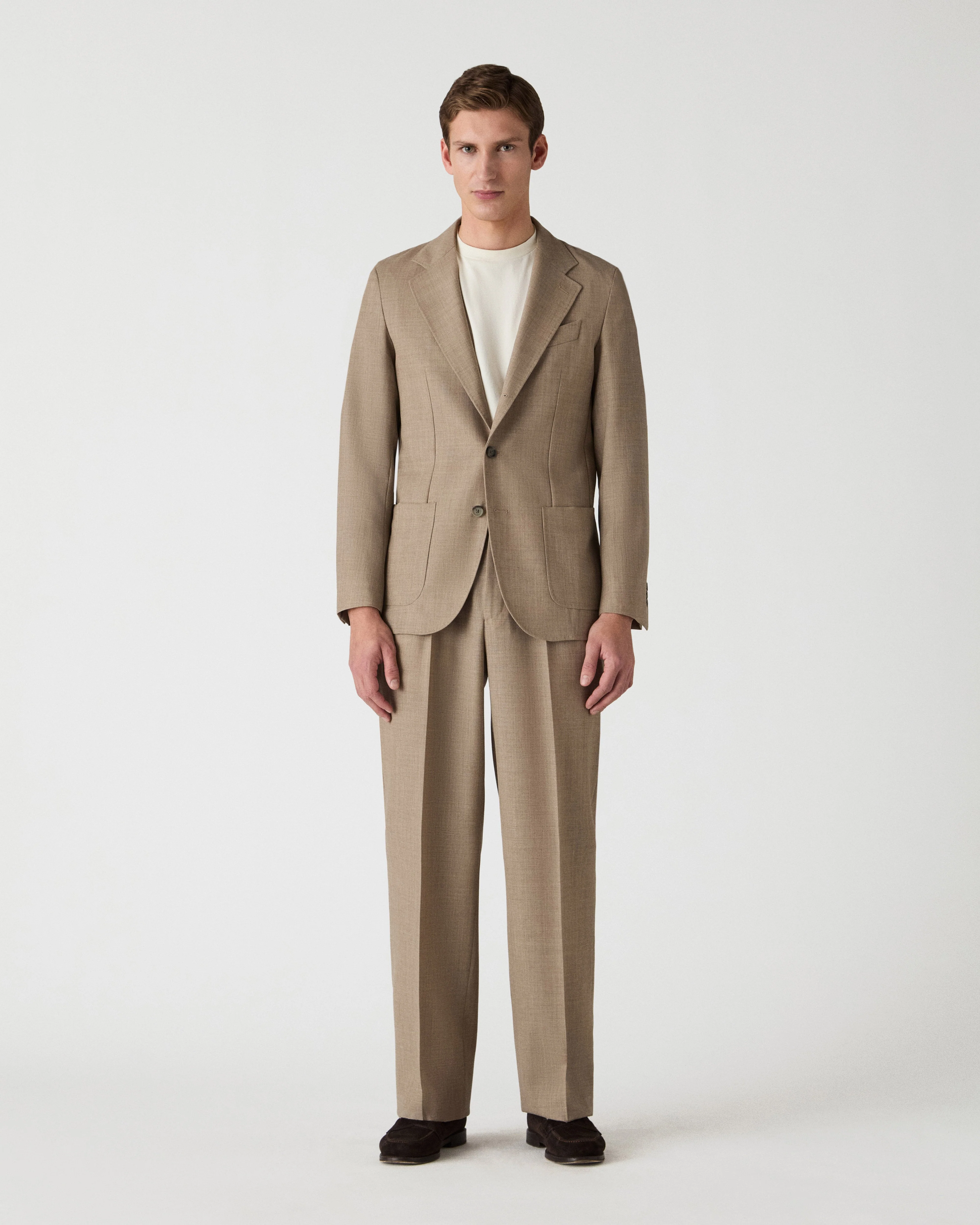 Dante High Twist Suit - Sand - Image 3