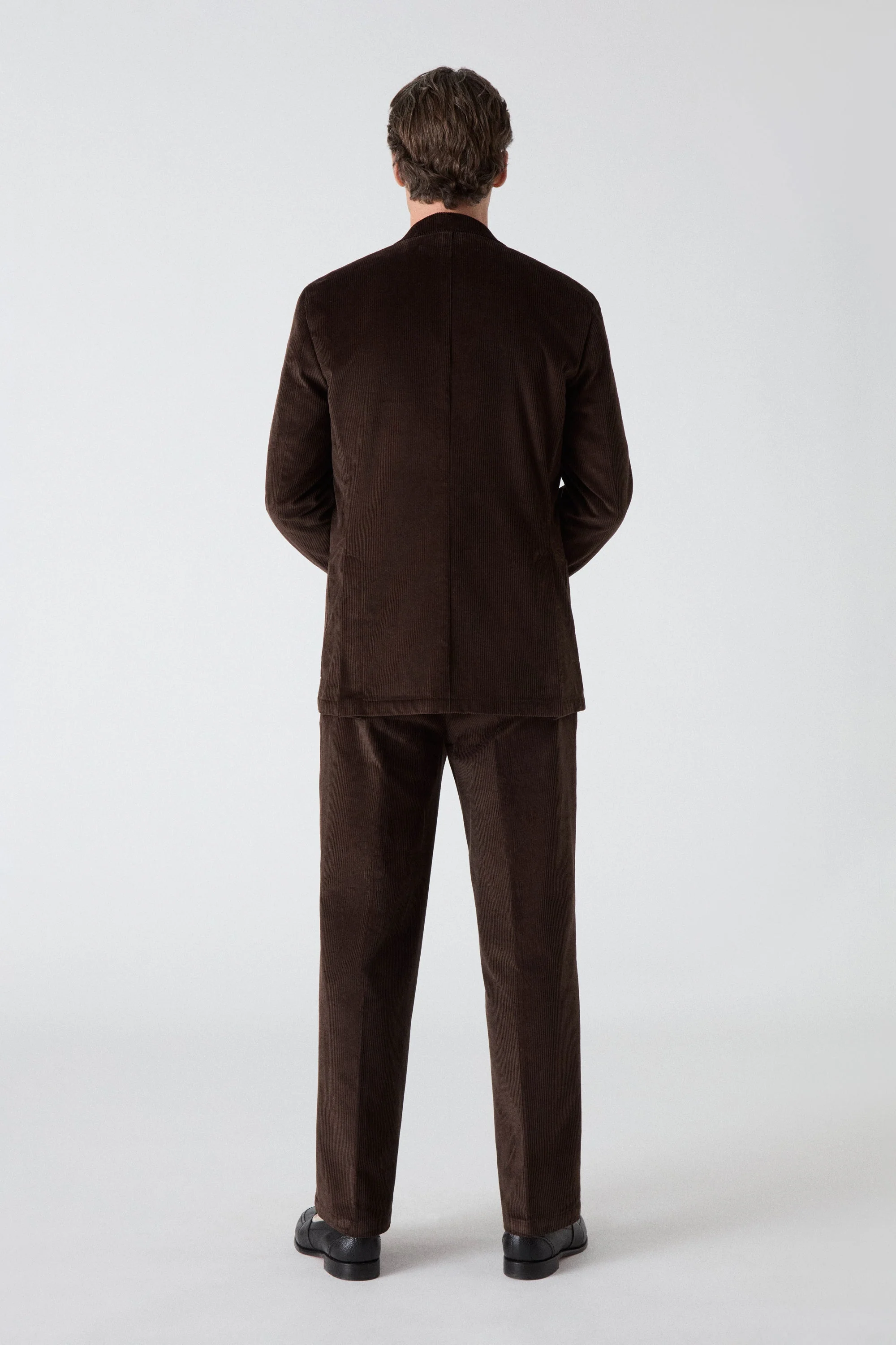 Dante Unlined Corduroy Jacket - Brown - Image 4