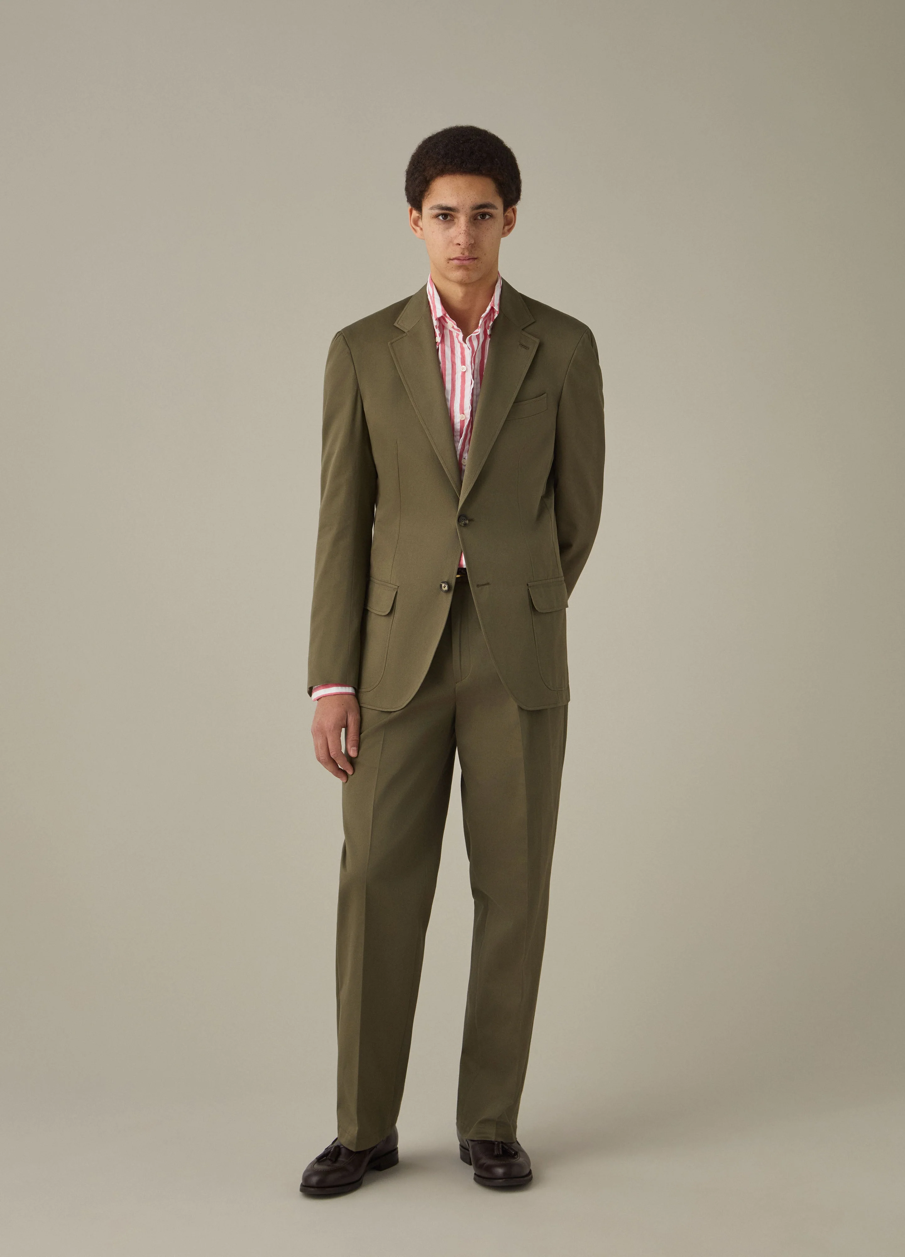Darwin Casual Blazer - Olive - Image 3