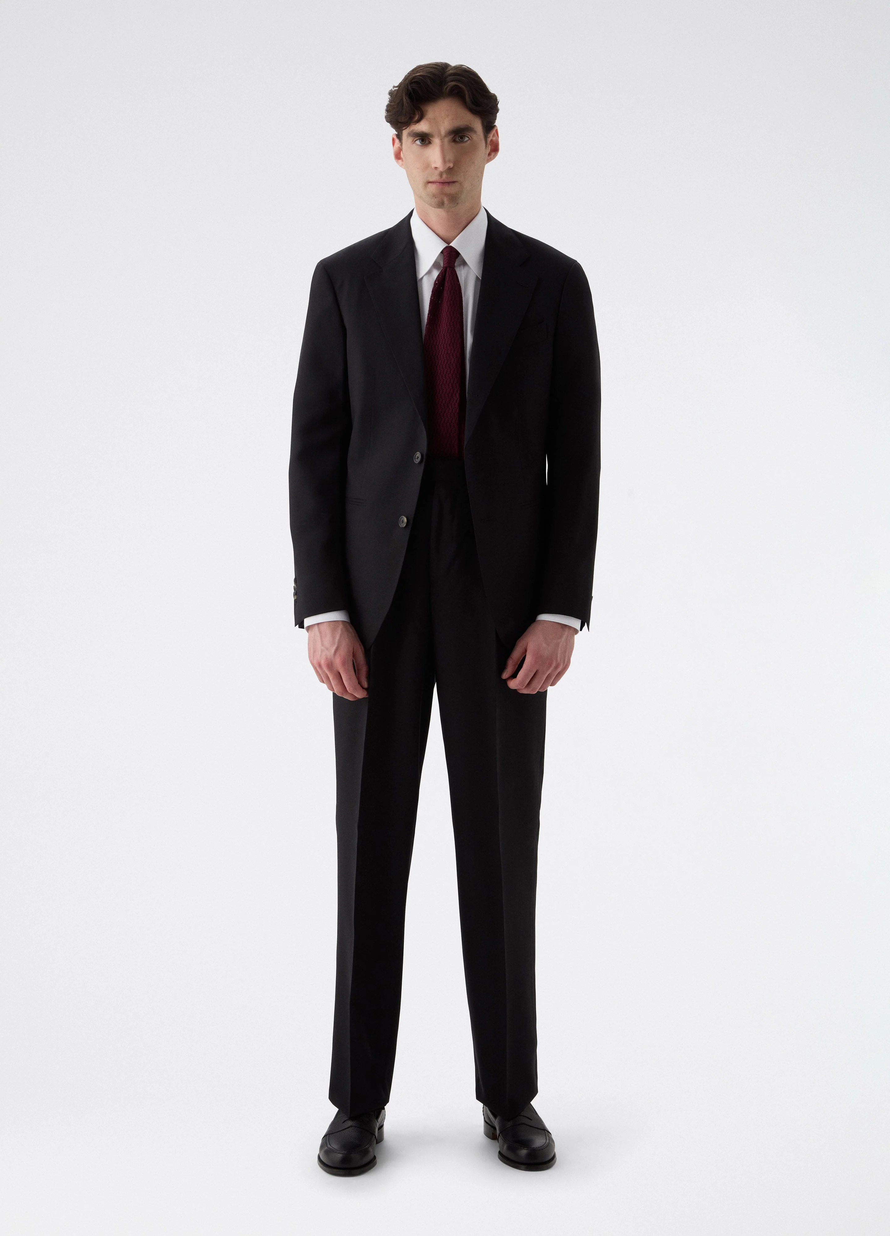 Don High Twist Suit Jacket - Black - Image 6