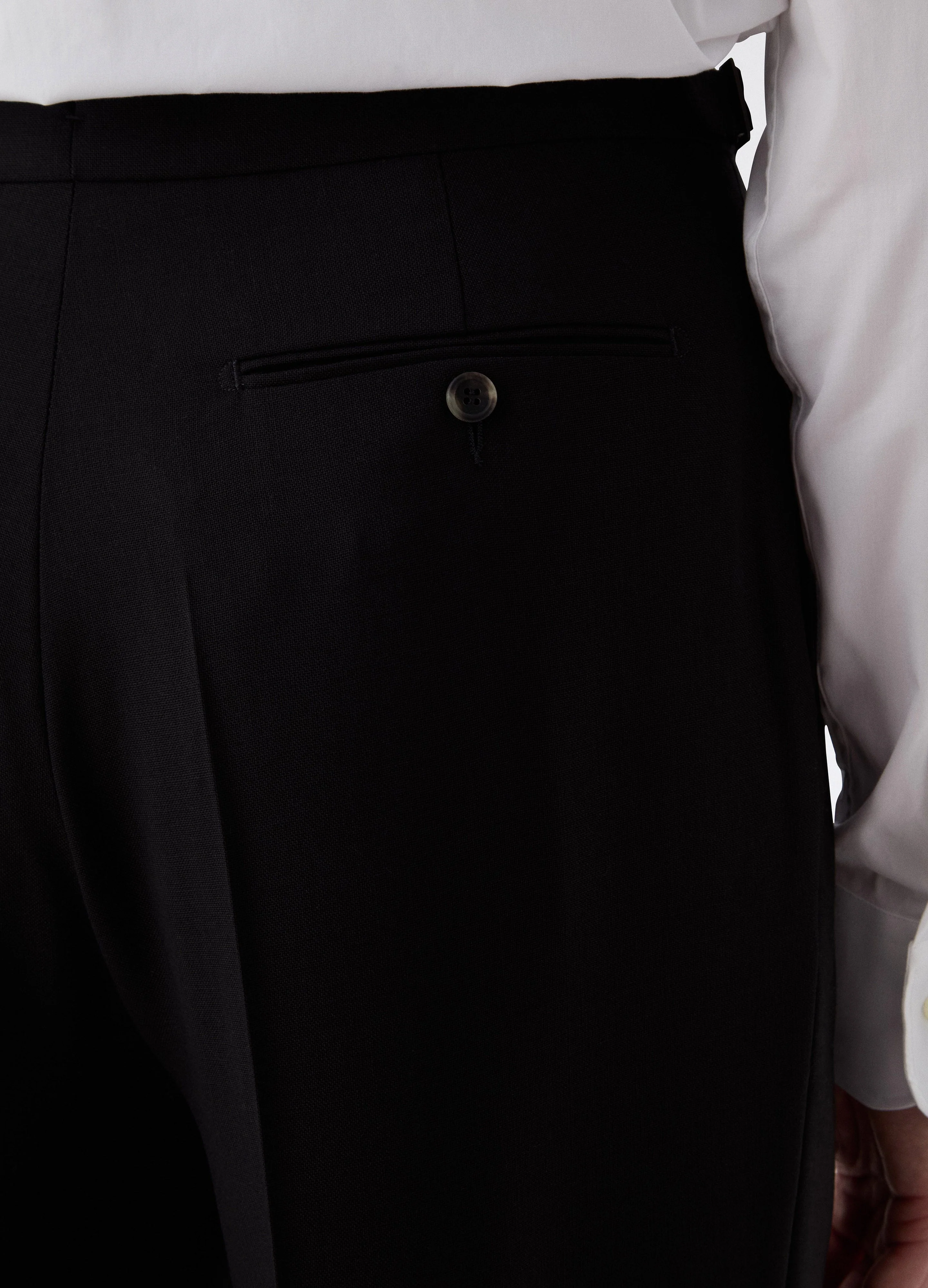 Don High Twist Suit Jacket - Black - Image 8