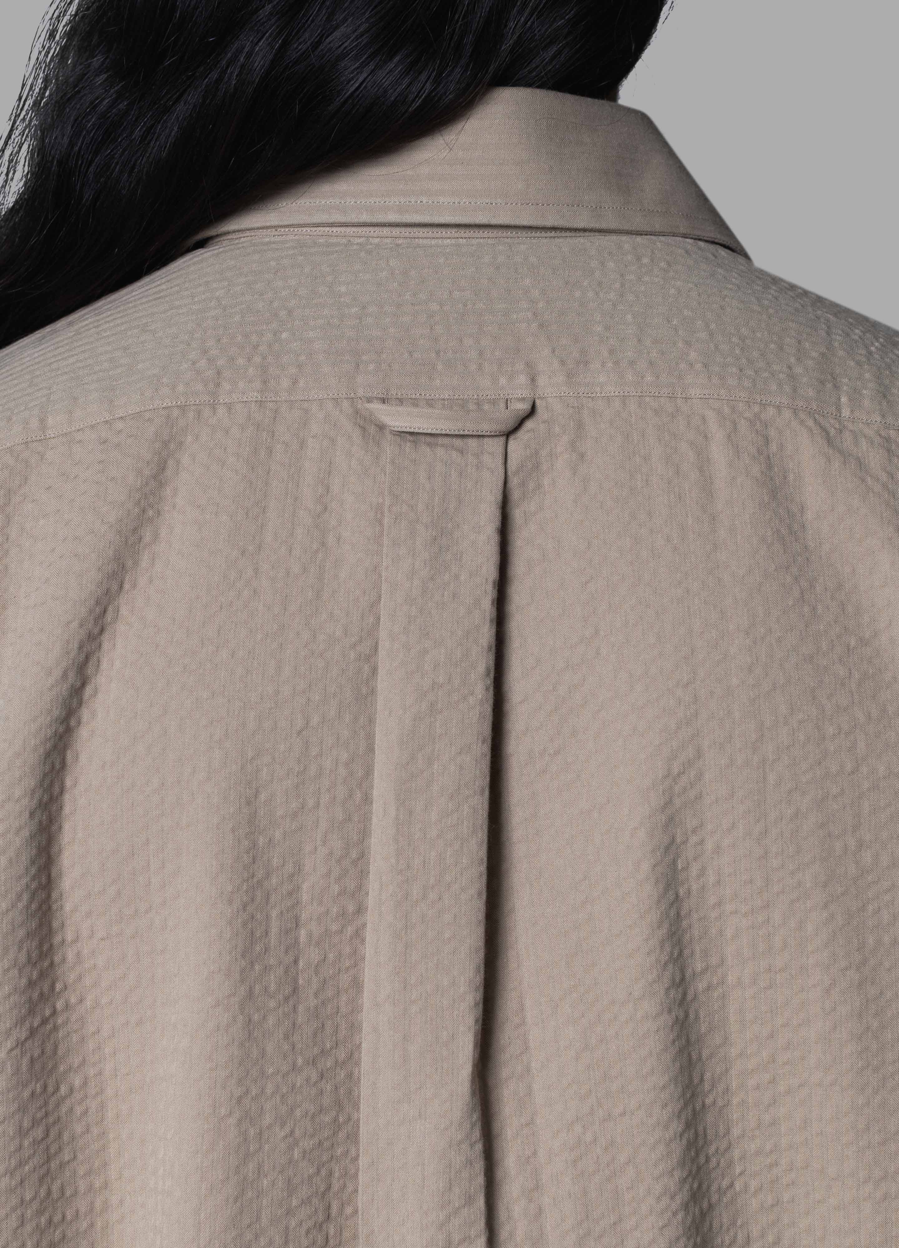 Fabian Turndown Collar Shirt - Beige - Image 3