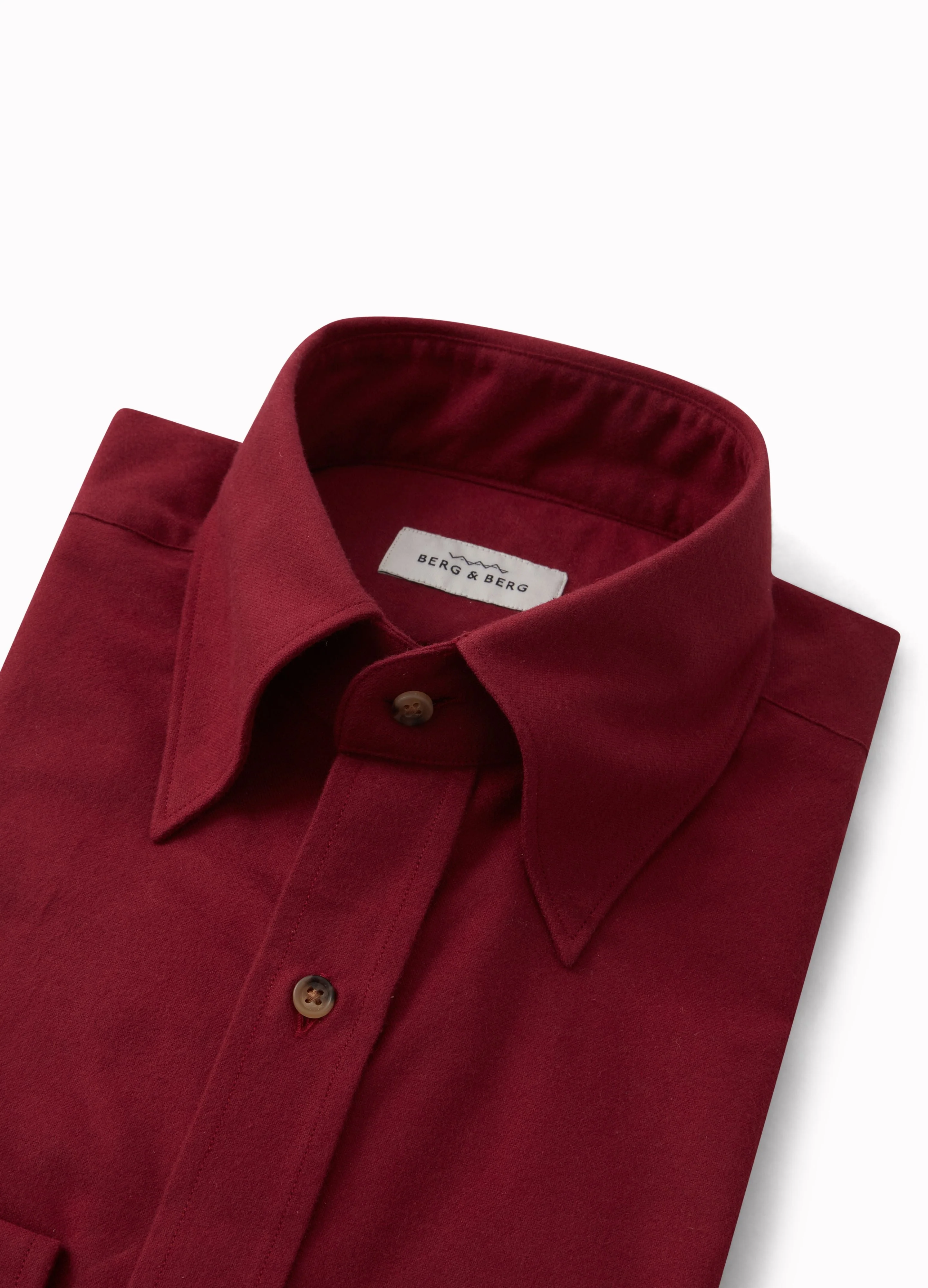 Fabian Turndown Collar Shirt - Red - Image 3