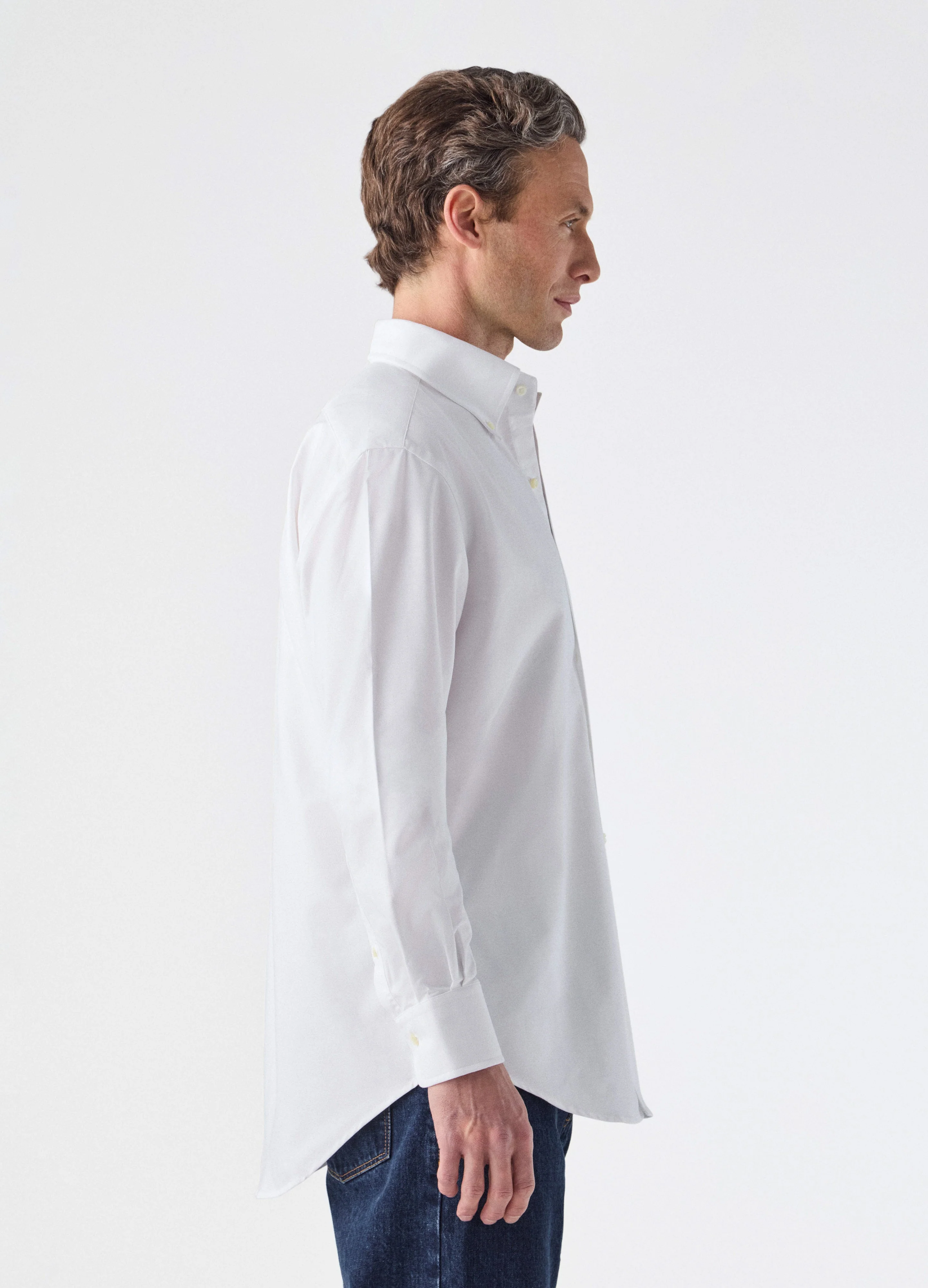Ferdinand Oxford Button Down Shirt - White - Image 4