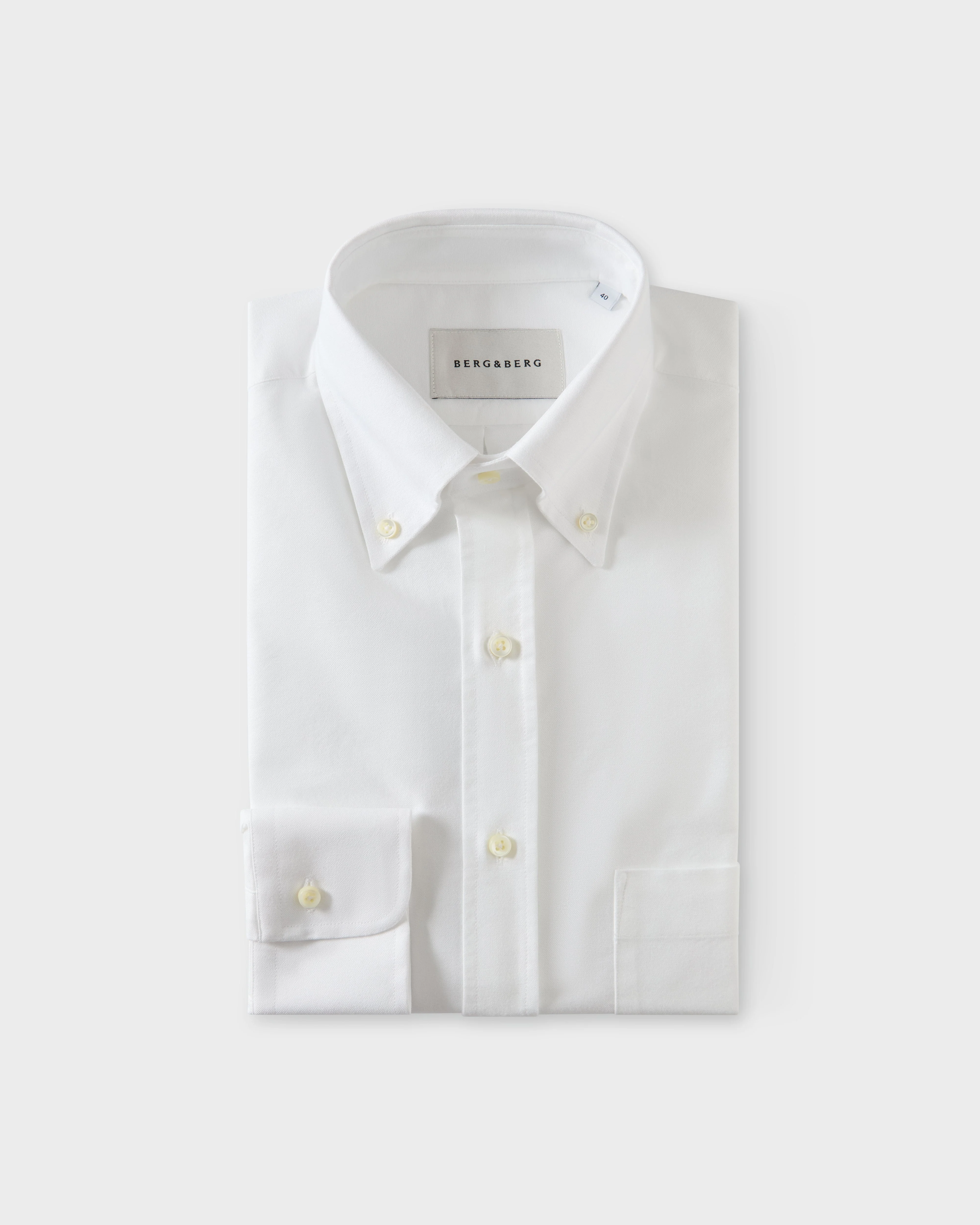 Ferdinand Oxford Button Down Shirt - White - Image 6
