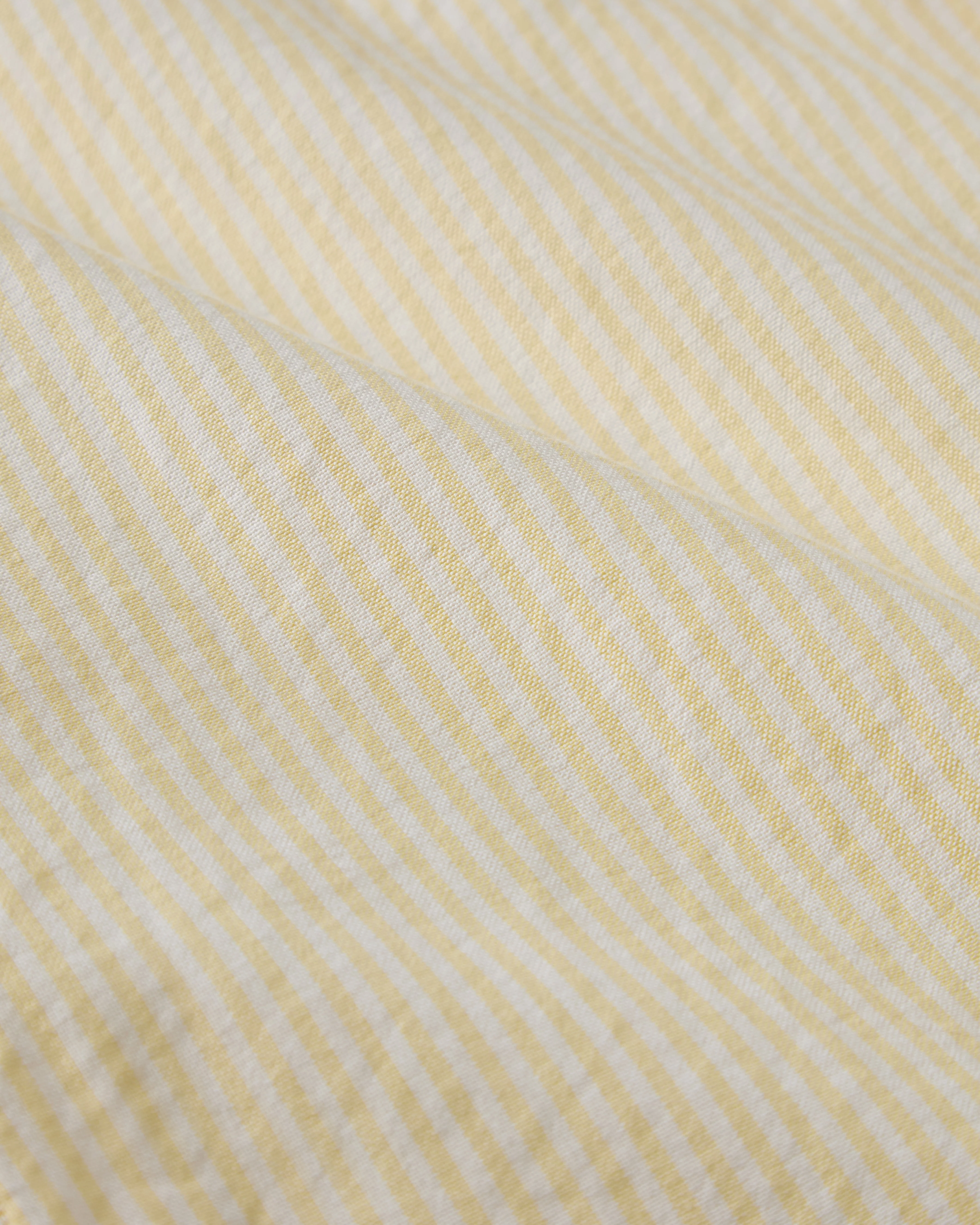 Ferdinand Oxford Button Down Shirt - White/Lemon - Image 4
