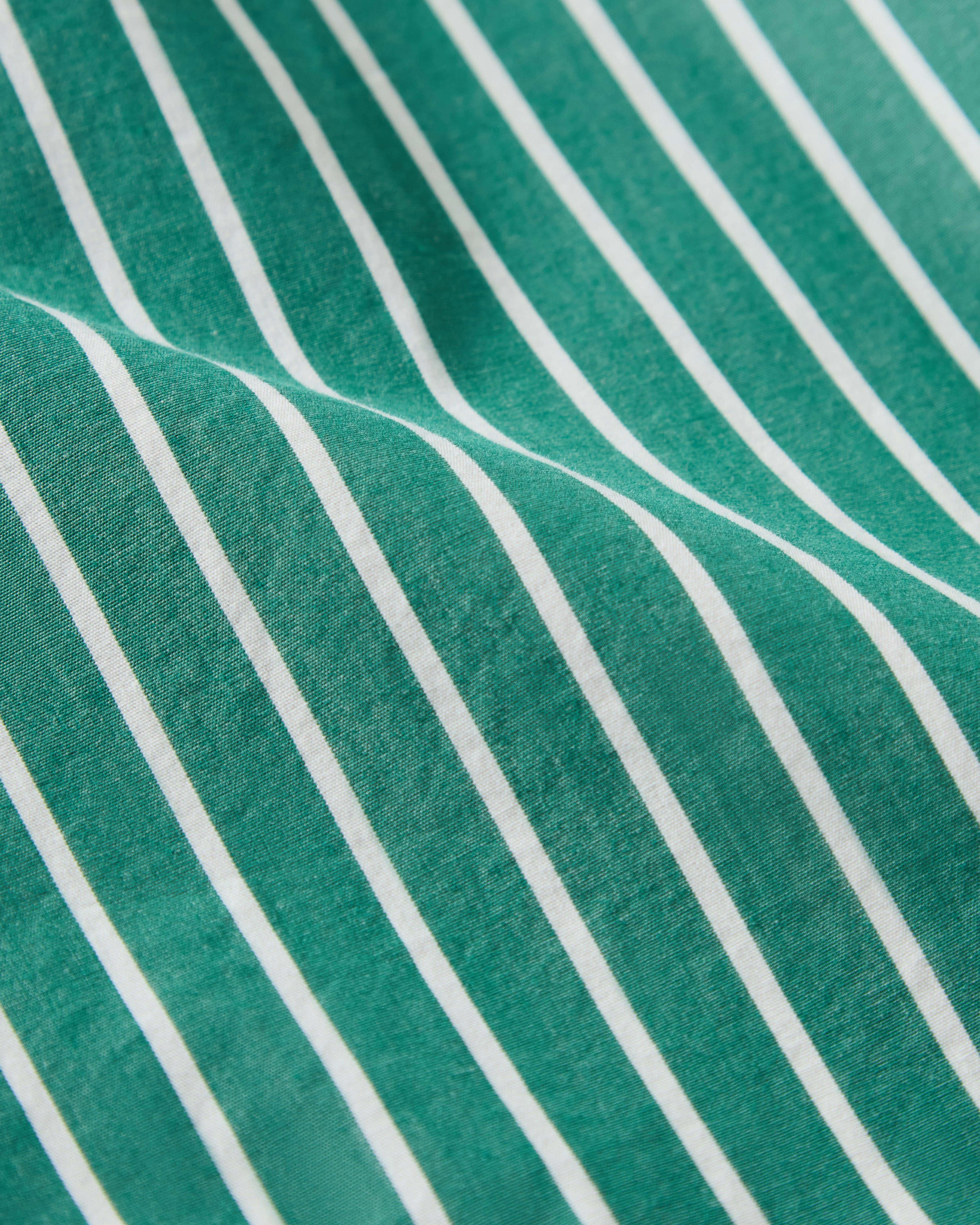 Ferdinand Poplin Button Down Shirt - Pine/White - Image 6