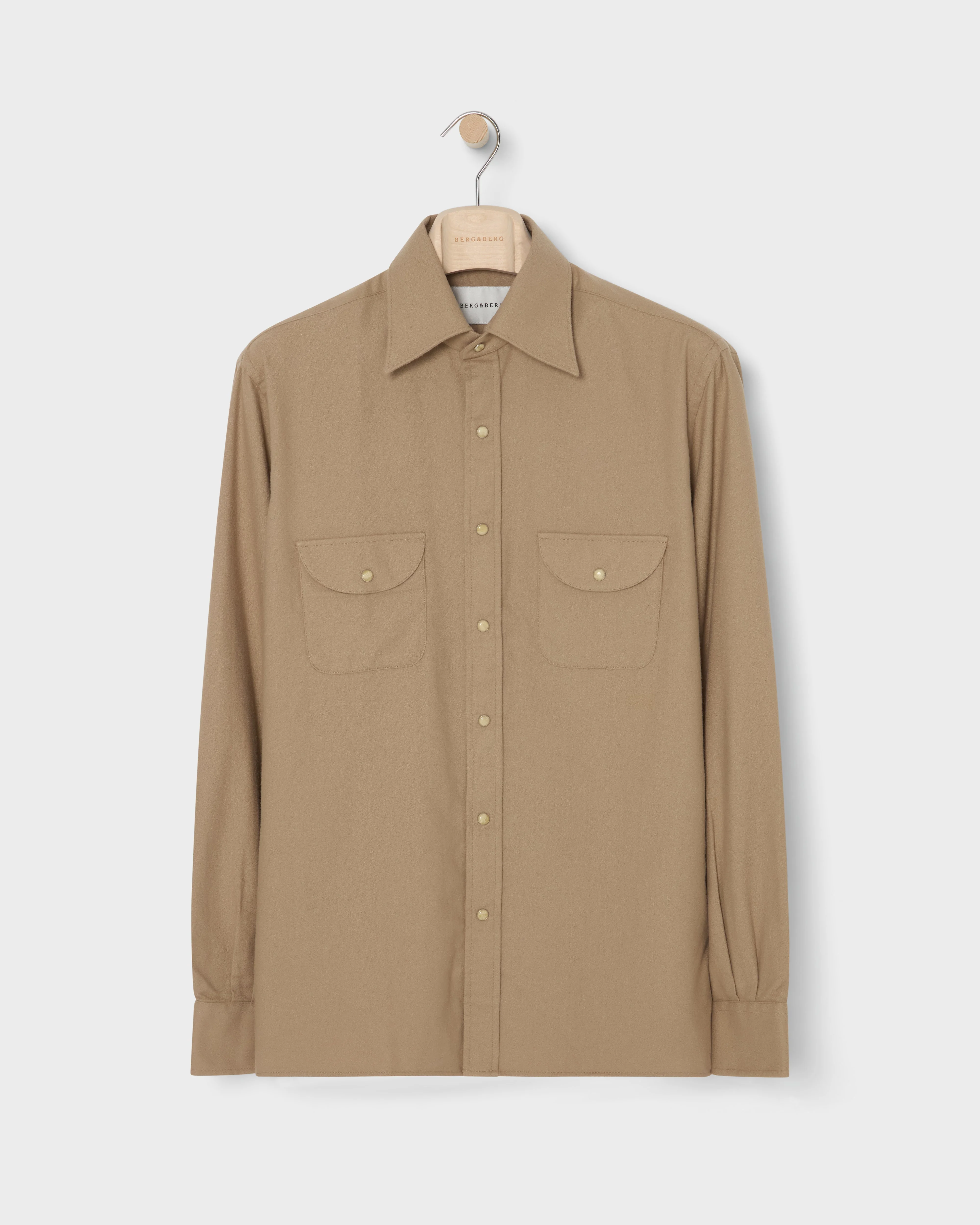Fernando Western Shirt - Camel - Image 5