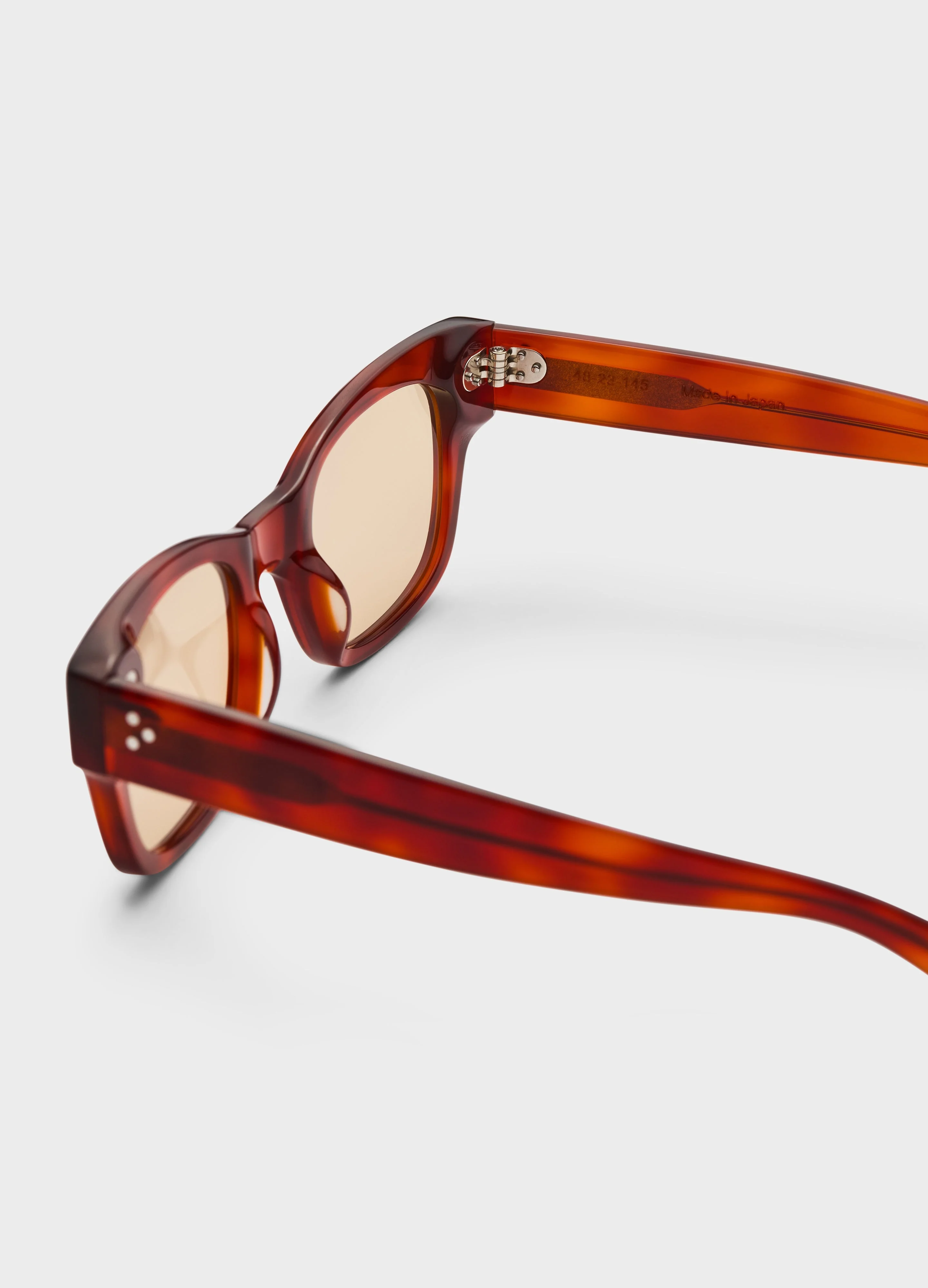 Gustav Sunglasses - Light Brown Tortoise/Brown Lenses - Image 6
