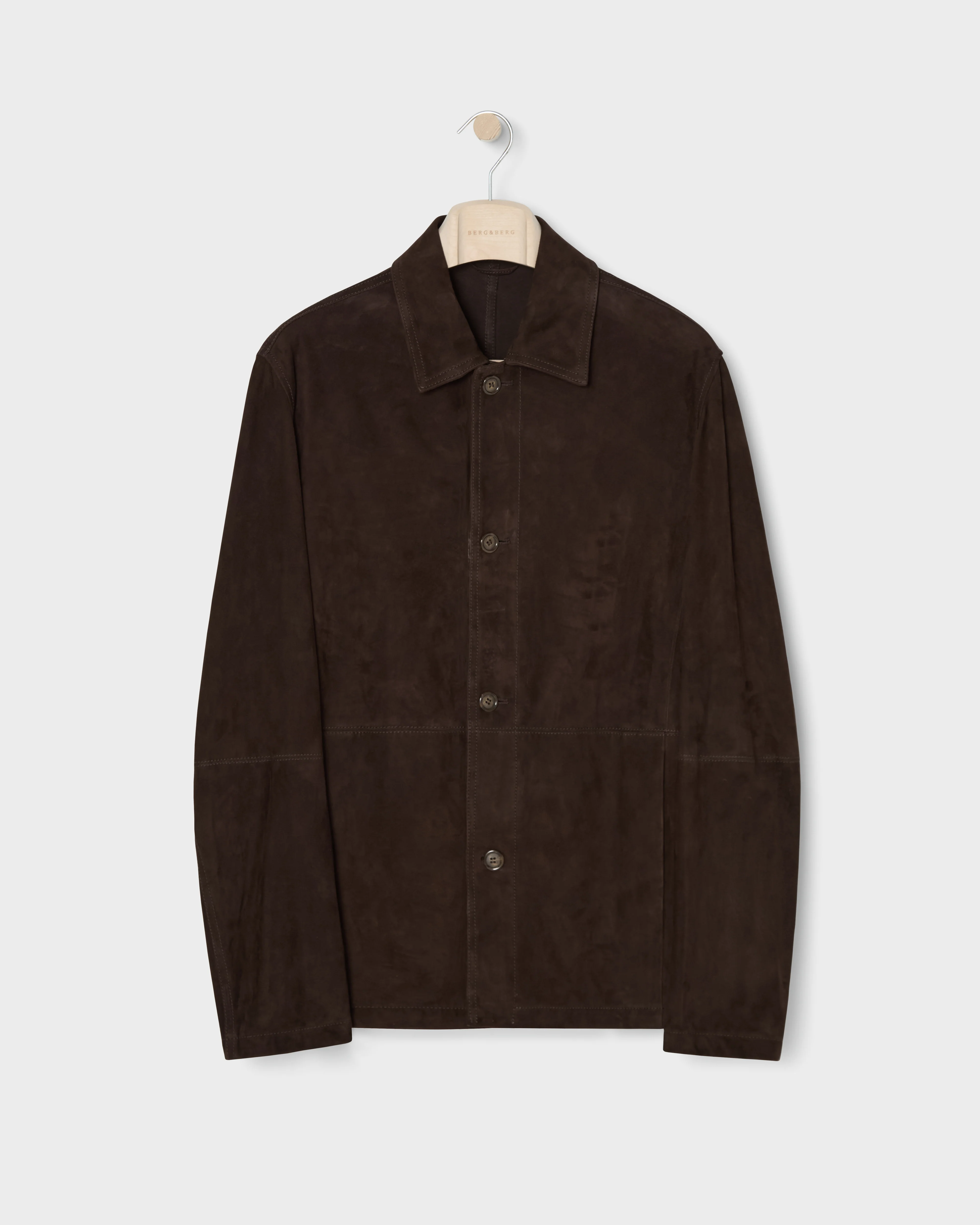 Noel Suede Jacket - Chocolate Brown - Image 7
