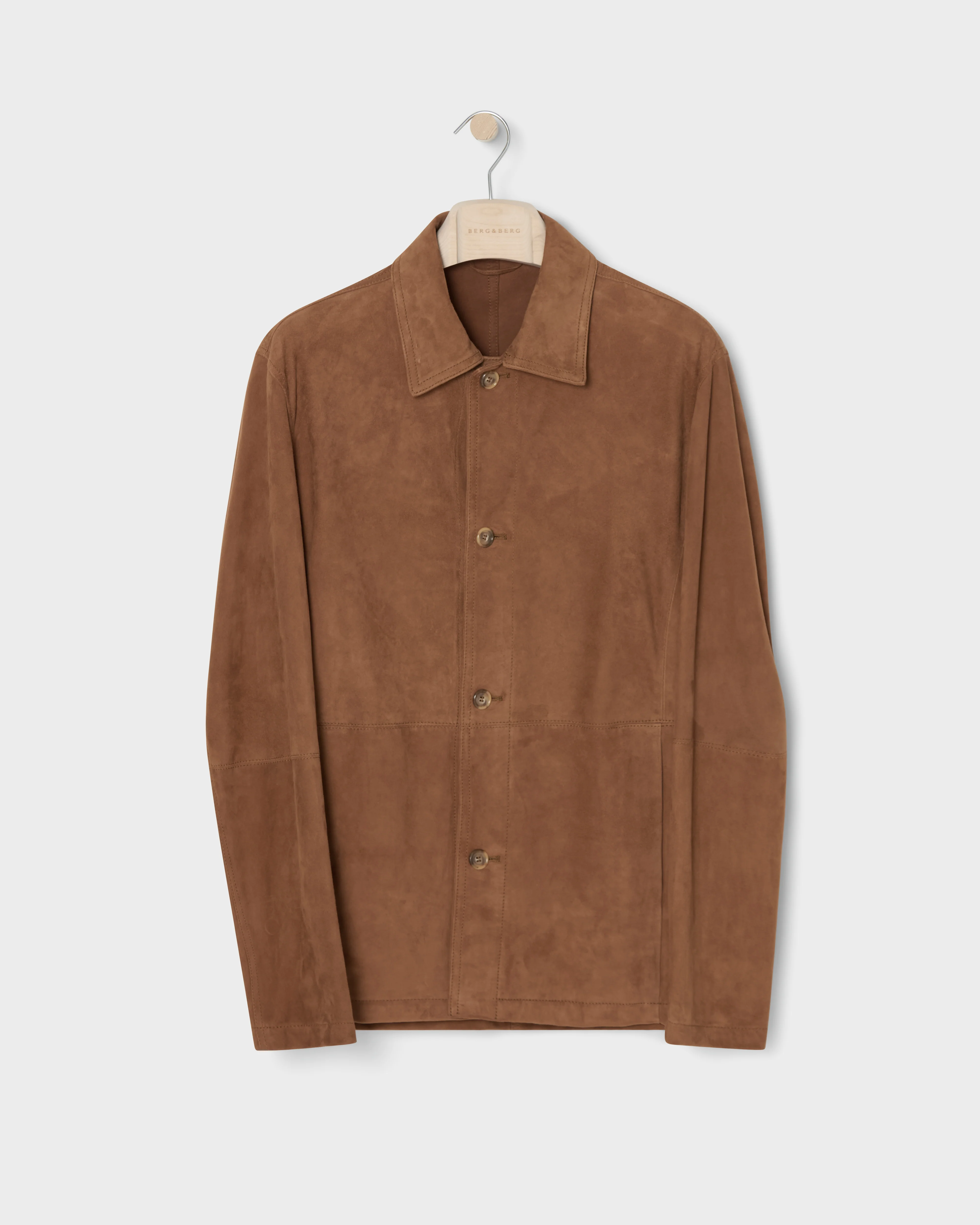 Noel Suede Jacket - Polo Brown - Image 6