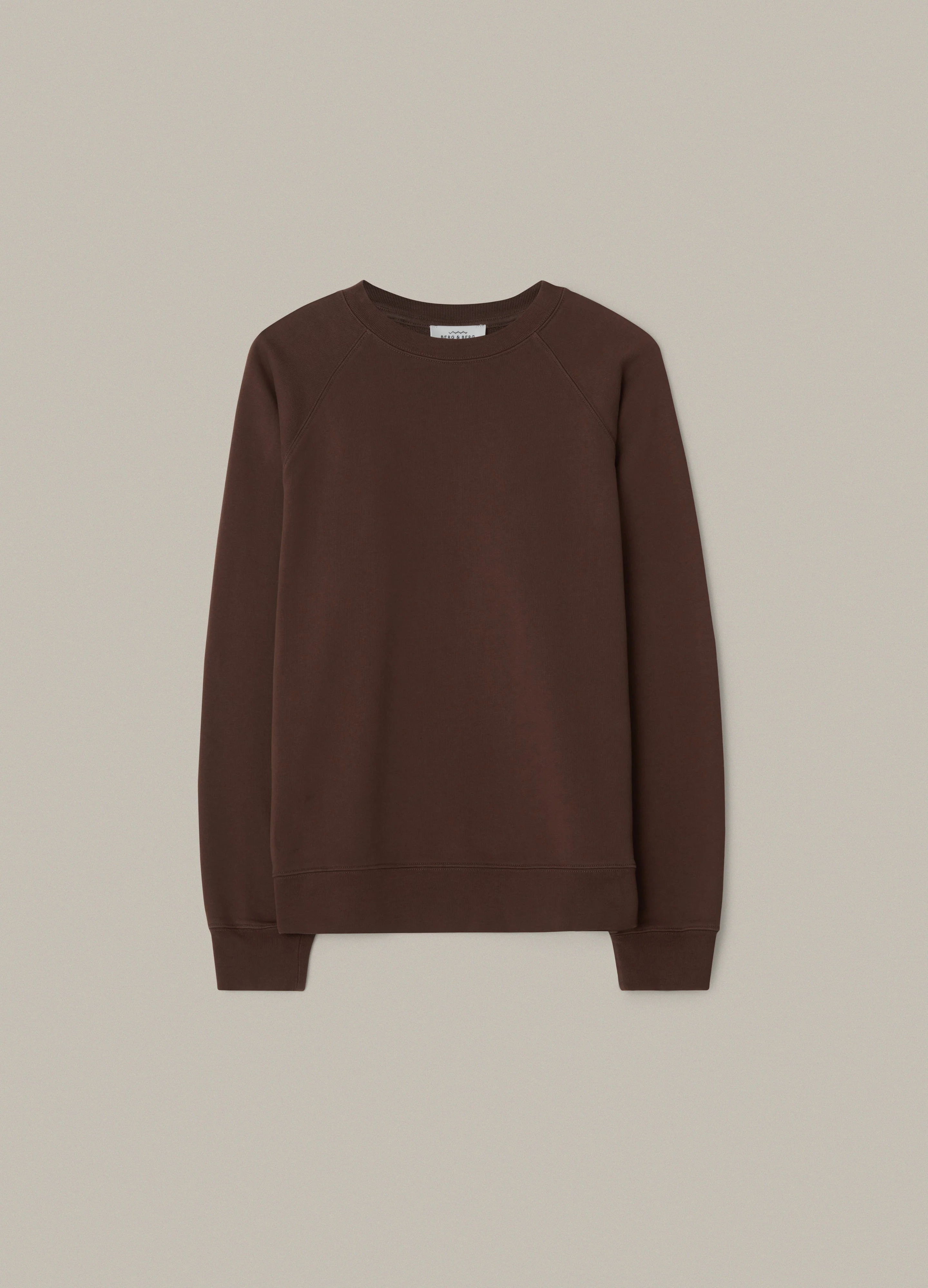 Tommy Raglan Sweatshirt - Chocolate - Image 3